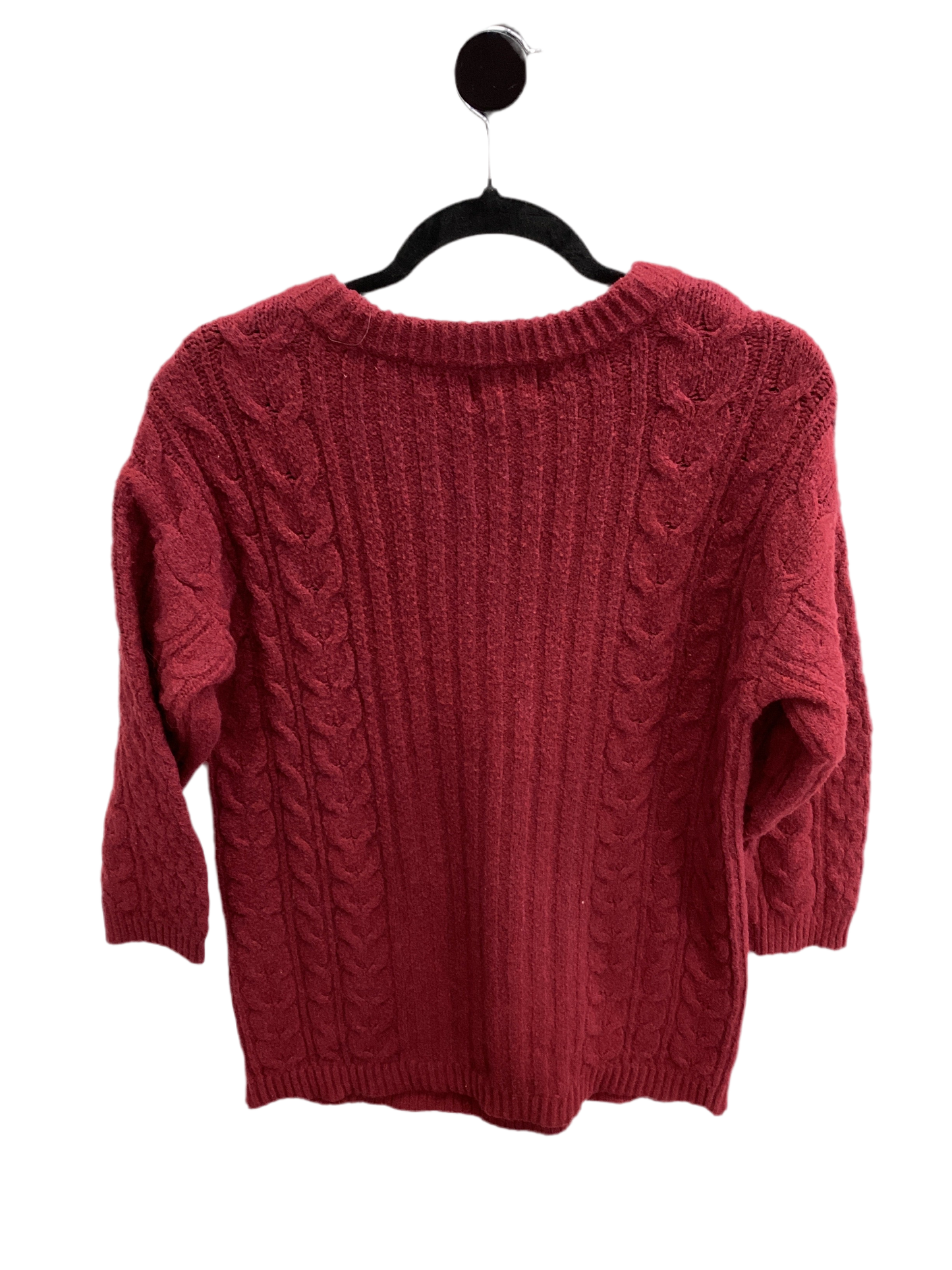 Dress Casual Midi By Universal Thread In Red, Size:M