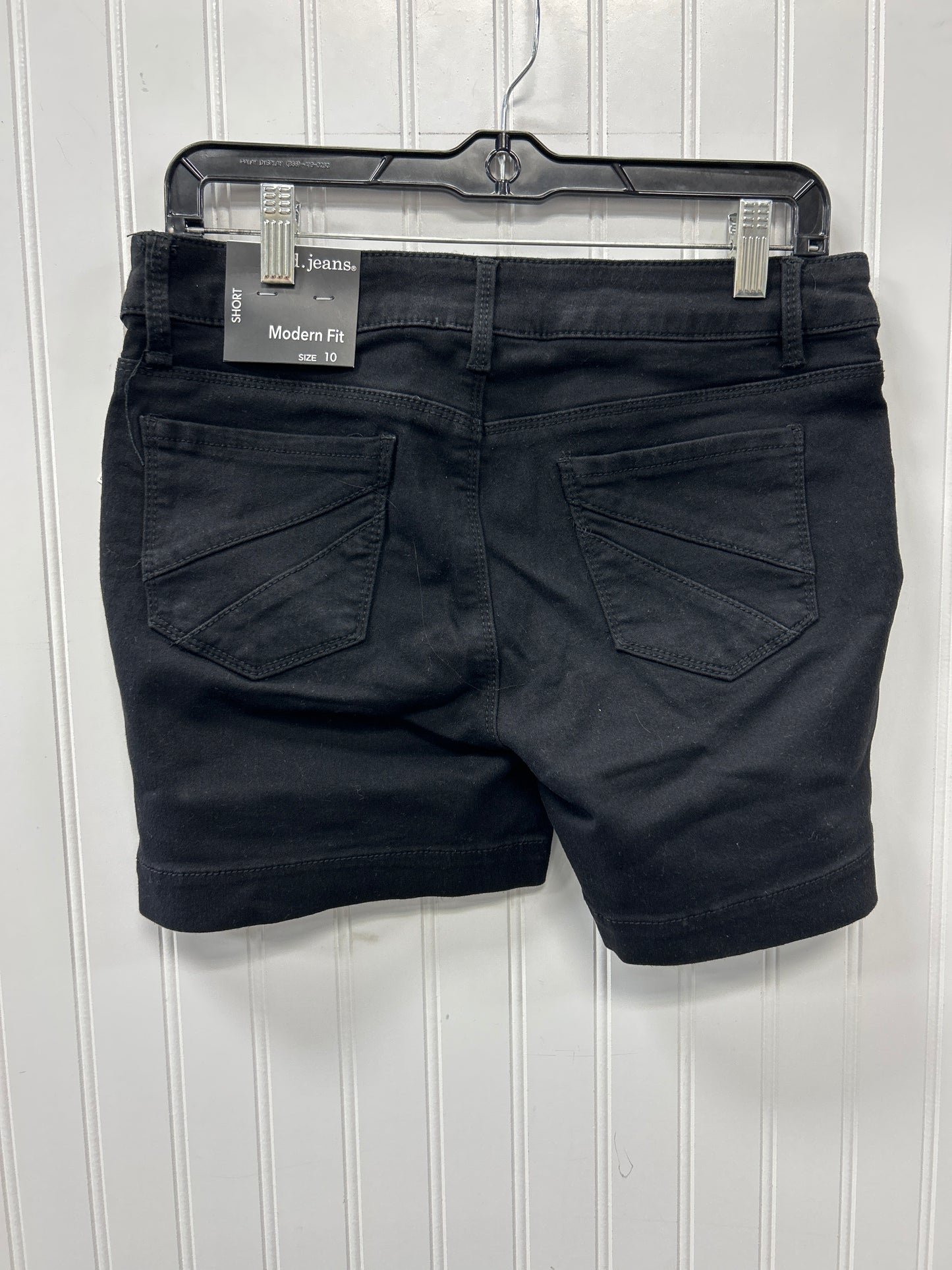 Shorts By D Jeans In Black, Size:10