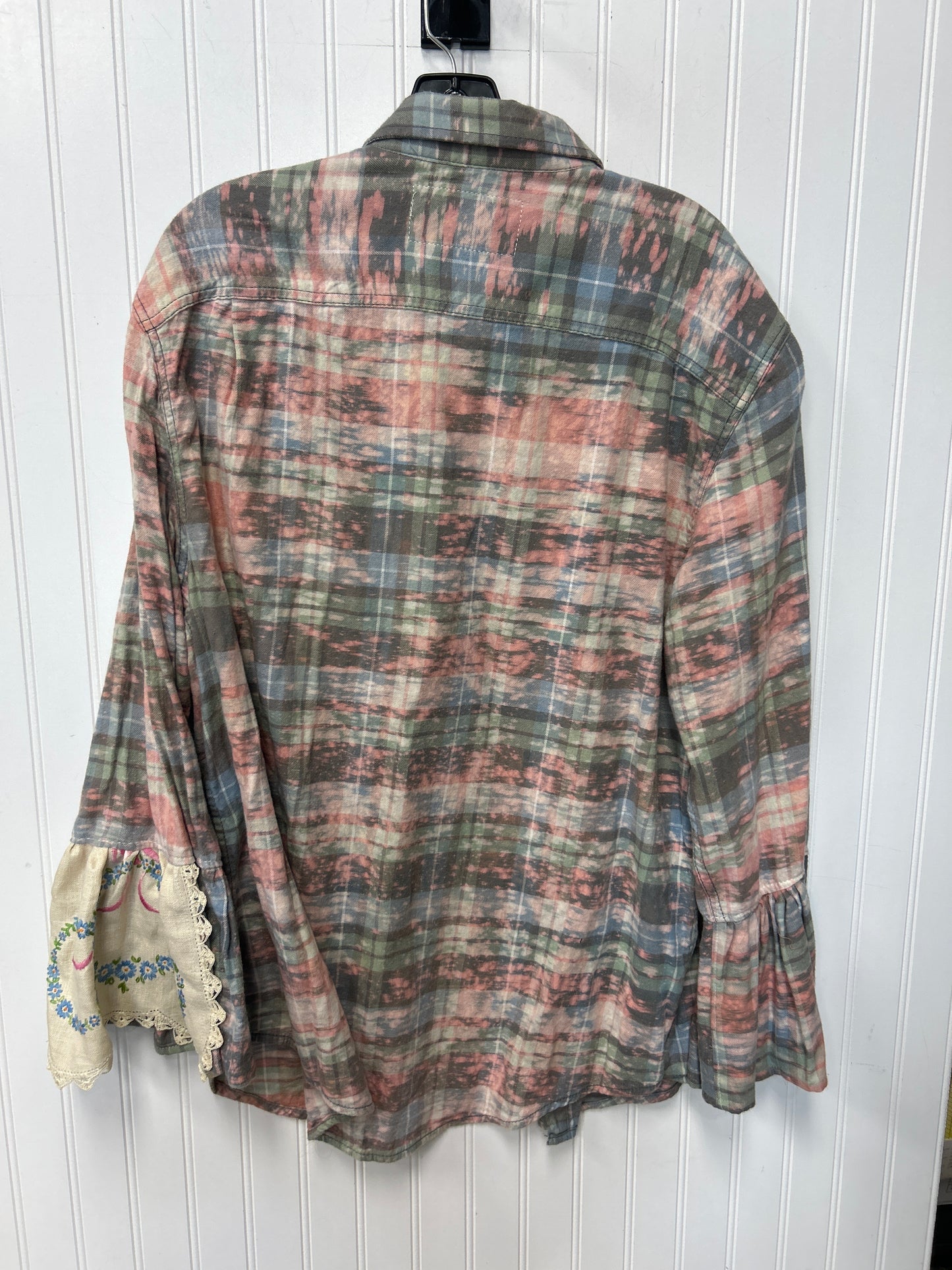 Top Ls By Cmc In Plaid Pattern, Size:Xl