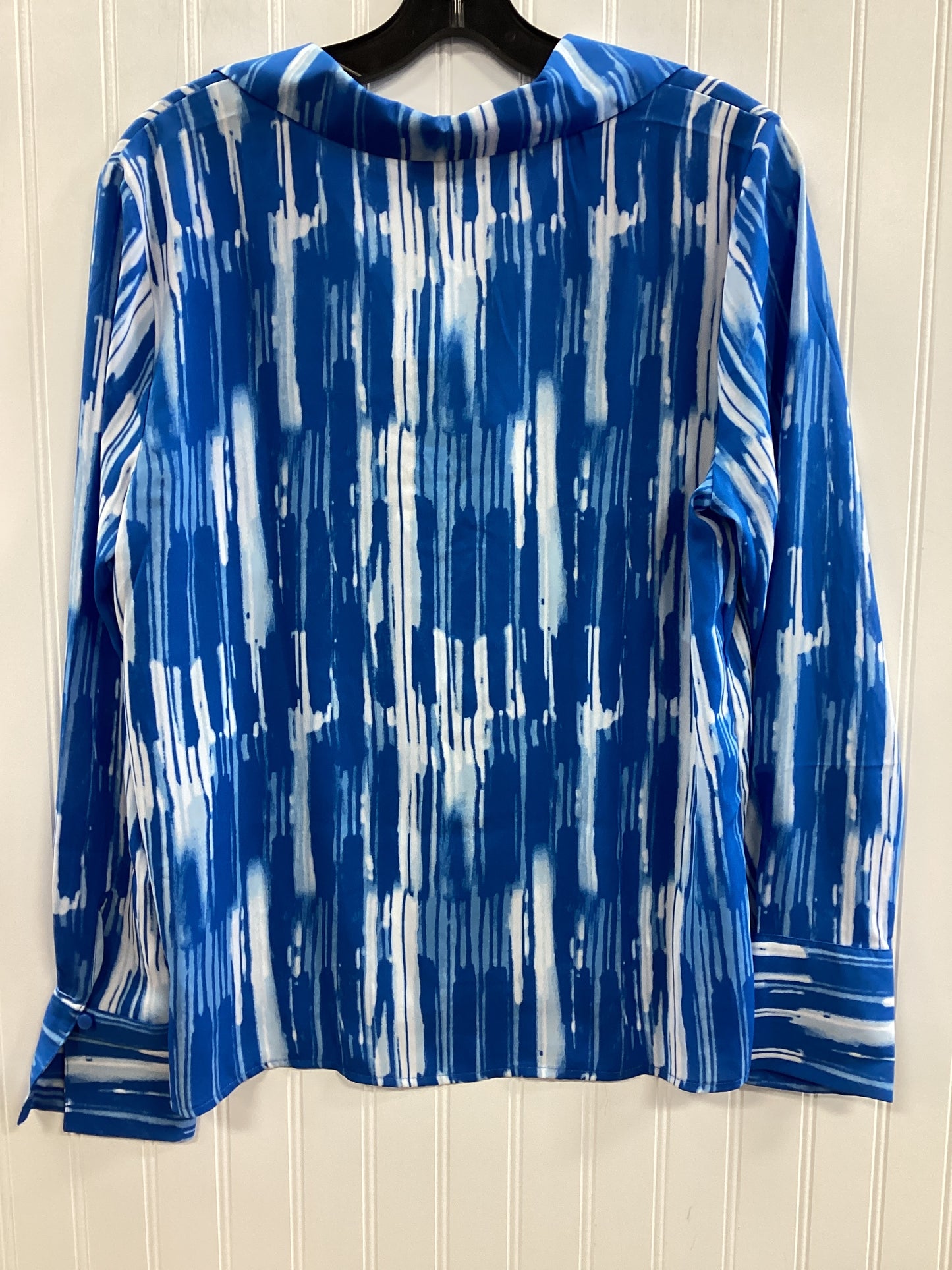 Top Ls By Worthington In Blue, Size:M