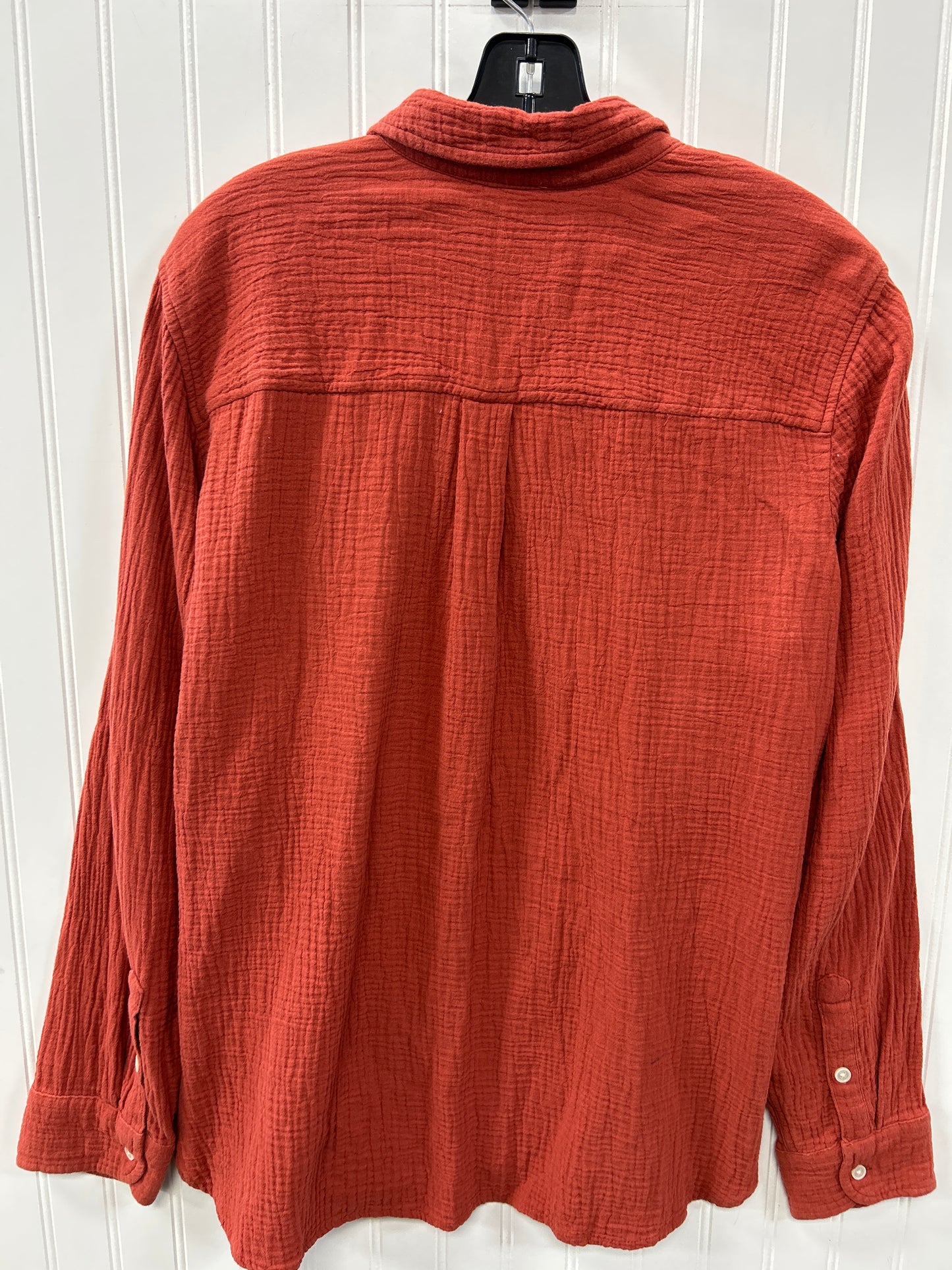 Top Ls By J. Crew In Orange, Size:Xl