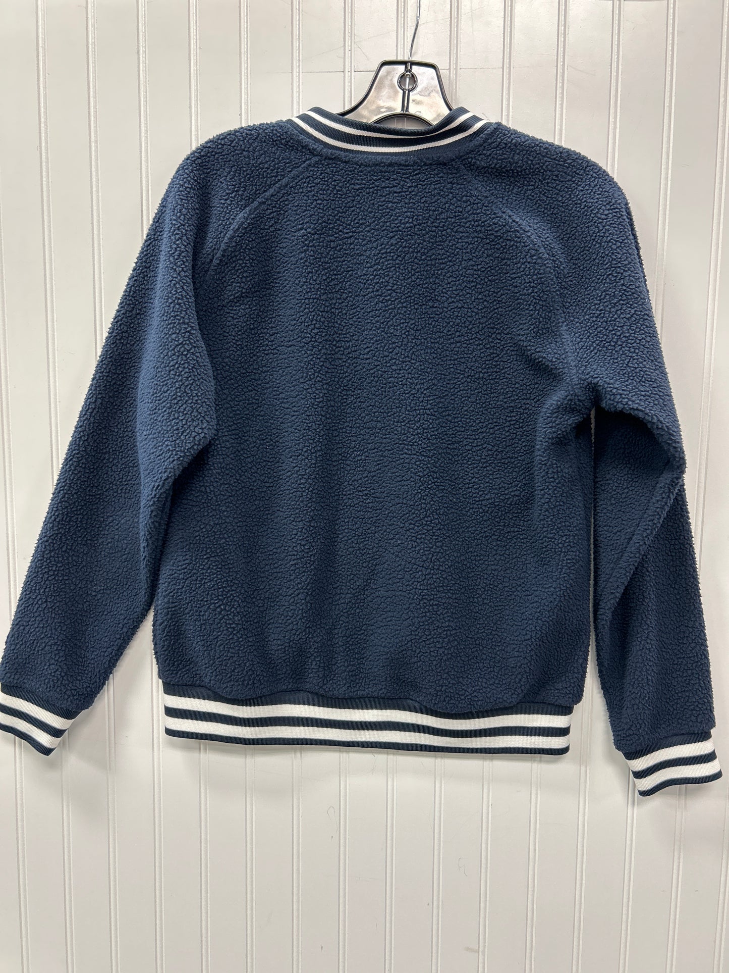 Athletic Jacket By Champion In Navy, Size:S