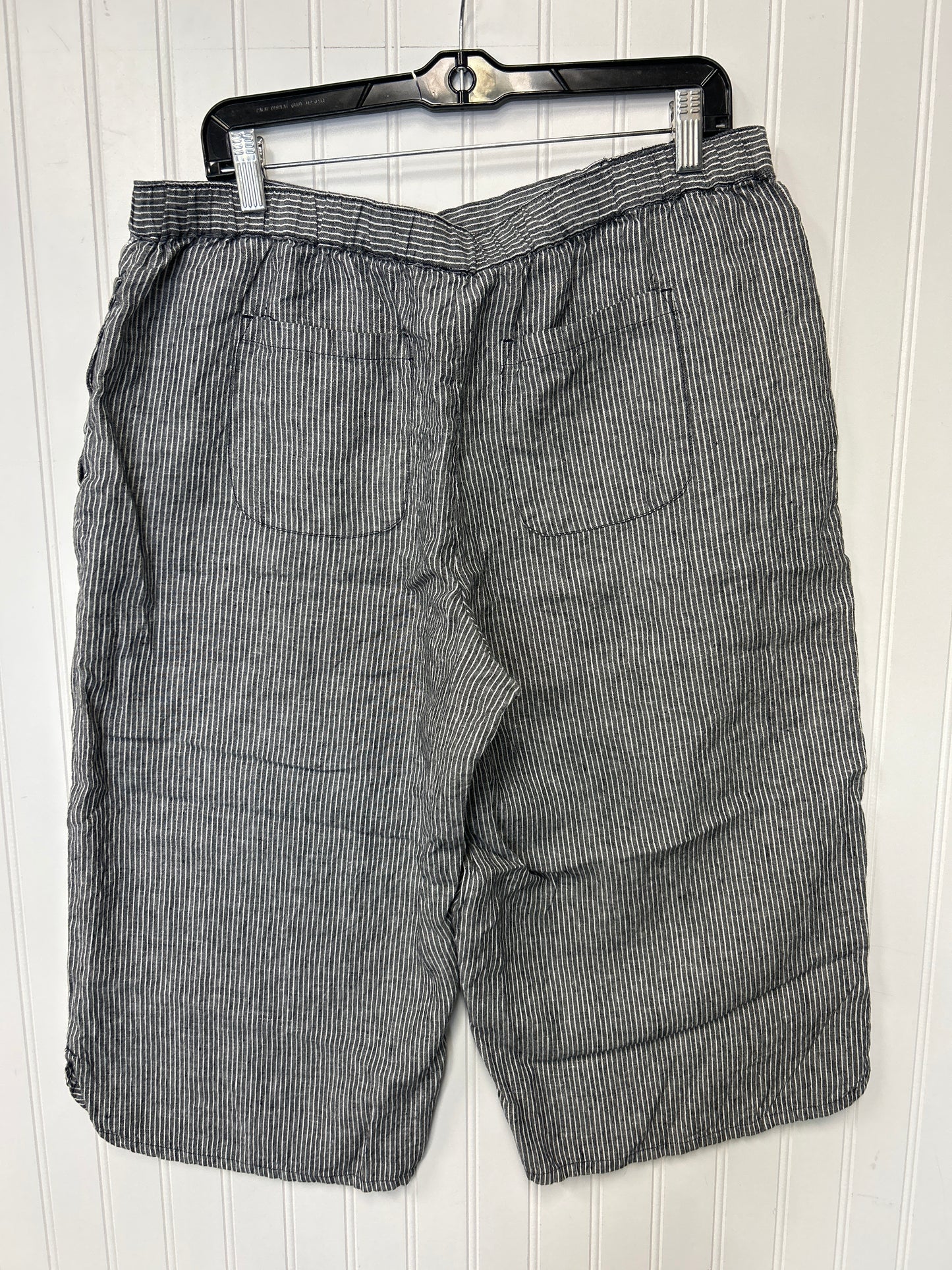Capris By Coldwater Creek In Striped Pattern, Size:Lp