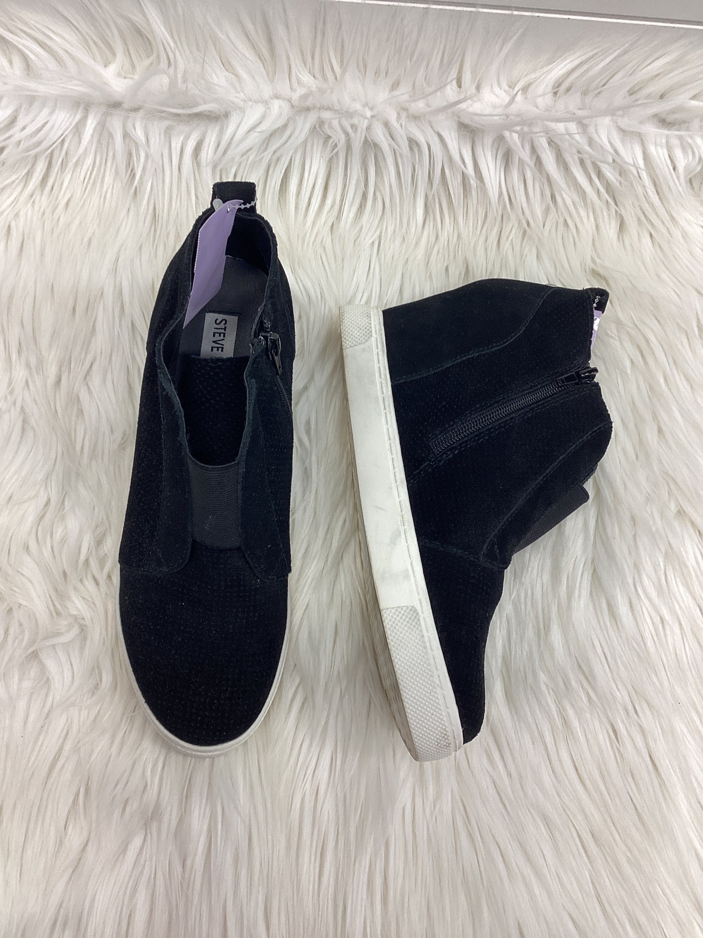 Shoes Flats By Steve Madden In Black, Size:9
