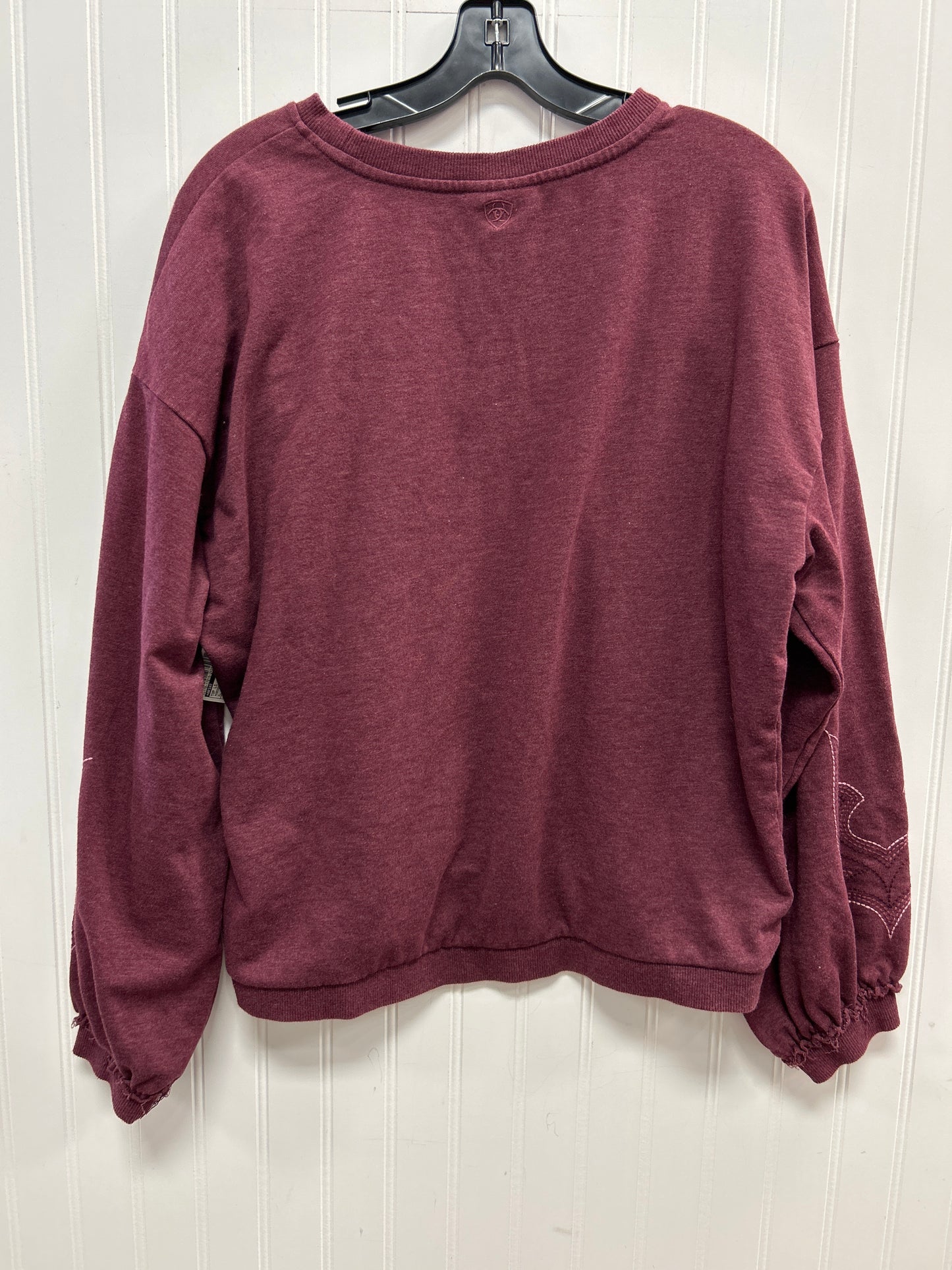 Top Ls By Ariat In Maroon, Size:Xl