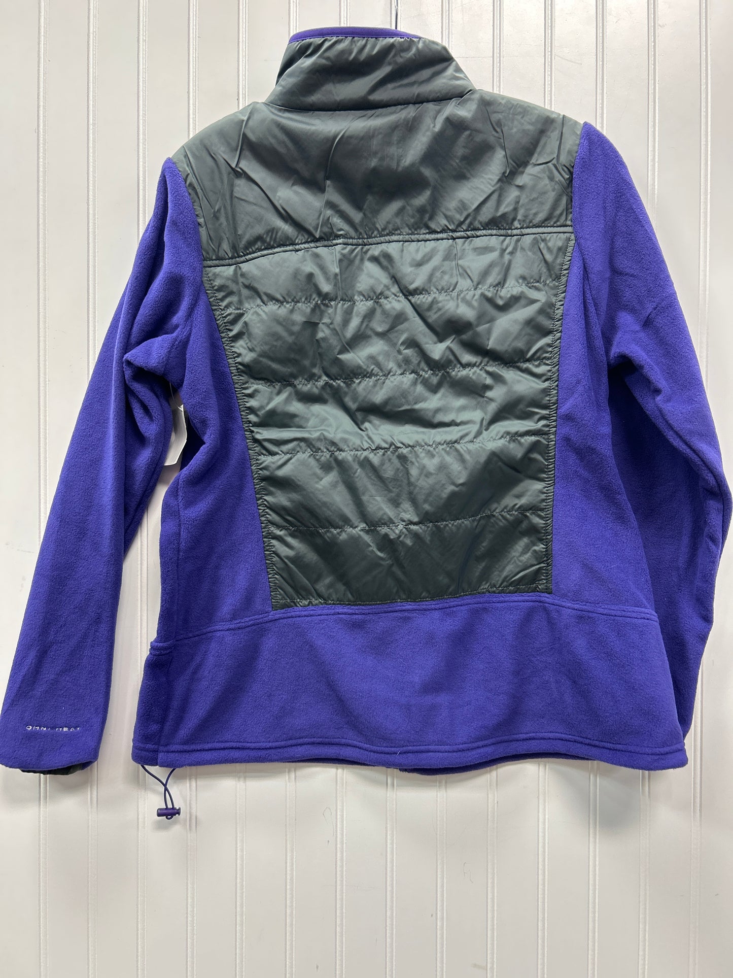 Jacket Puffer & Quilted By Columbia In Grey & Purple, Size:M