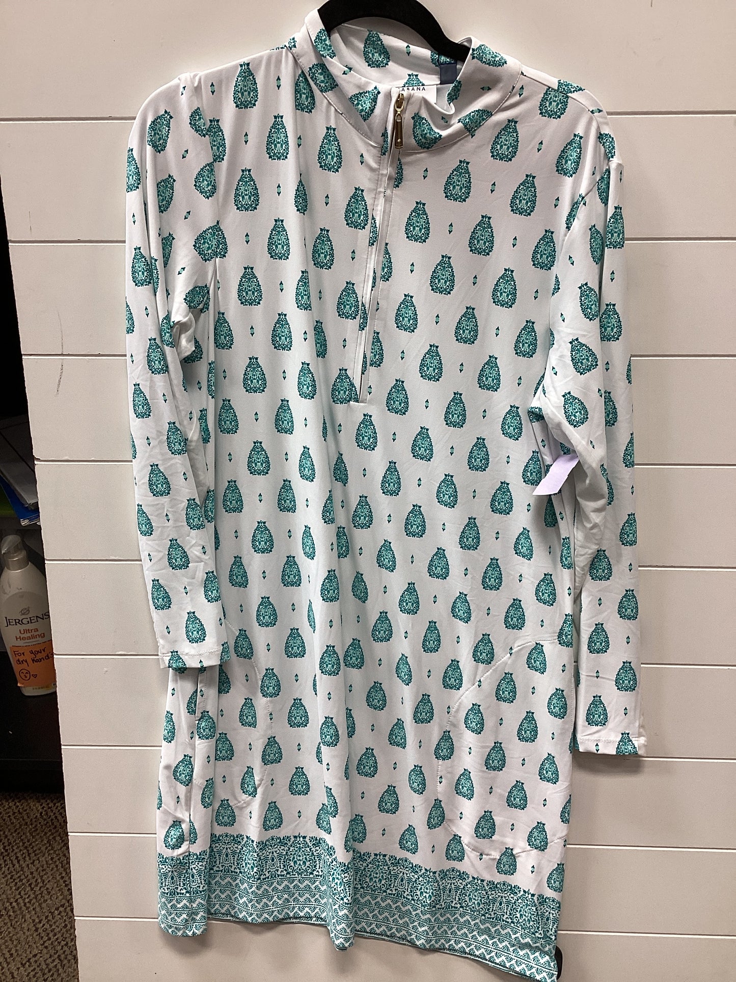 Dress Work By Talbots In White, Size:Xl