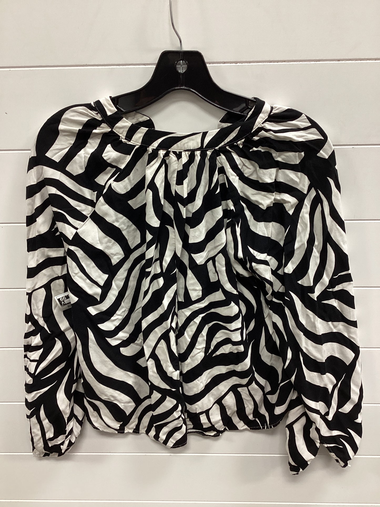 Top Ls By H&M In Black, Size:Xs