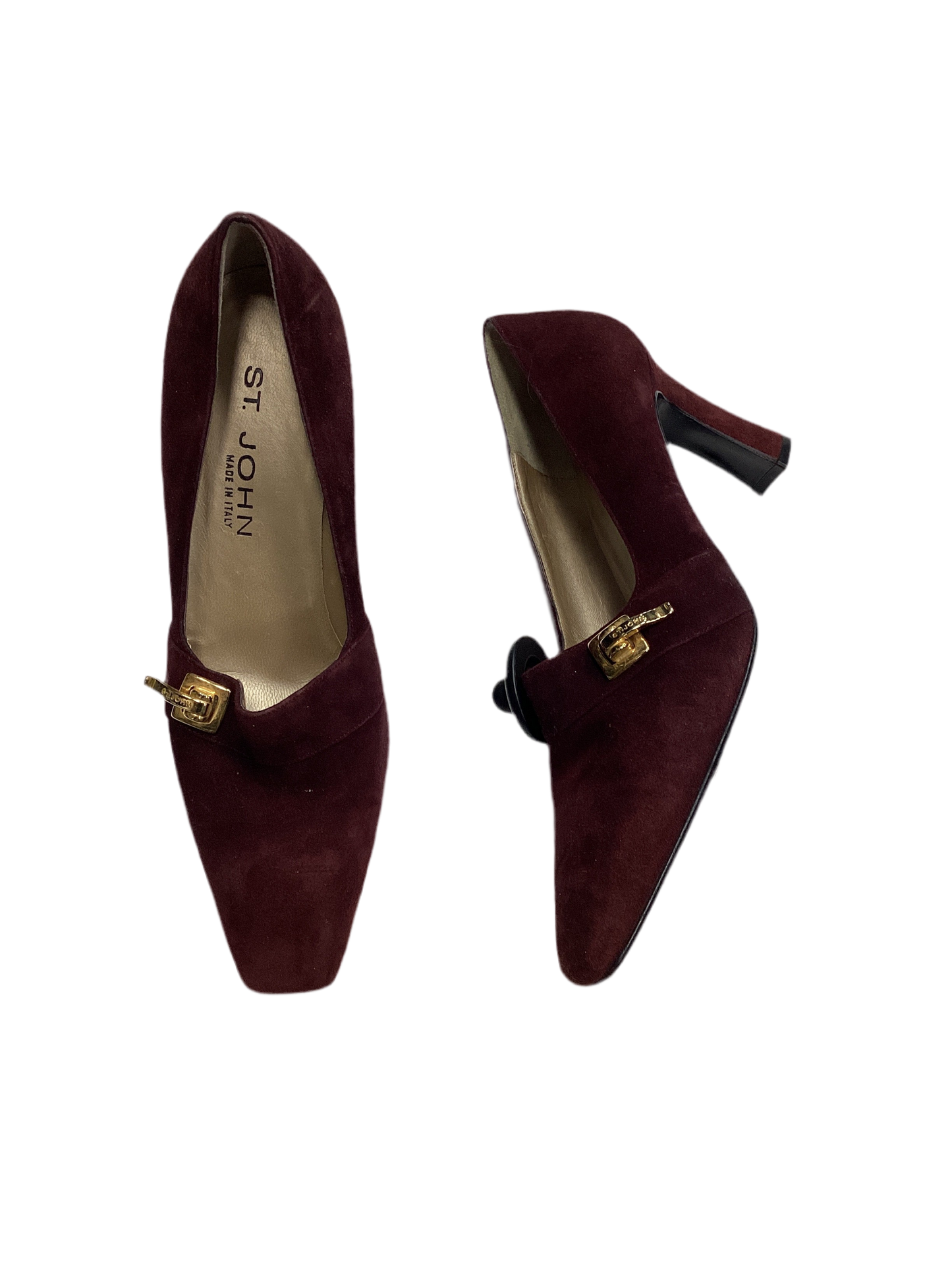 Shoes Designer By St. John In Red, Size:7.5