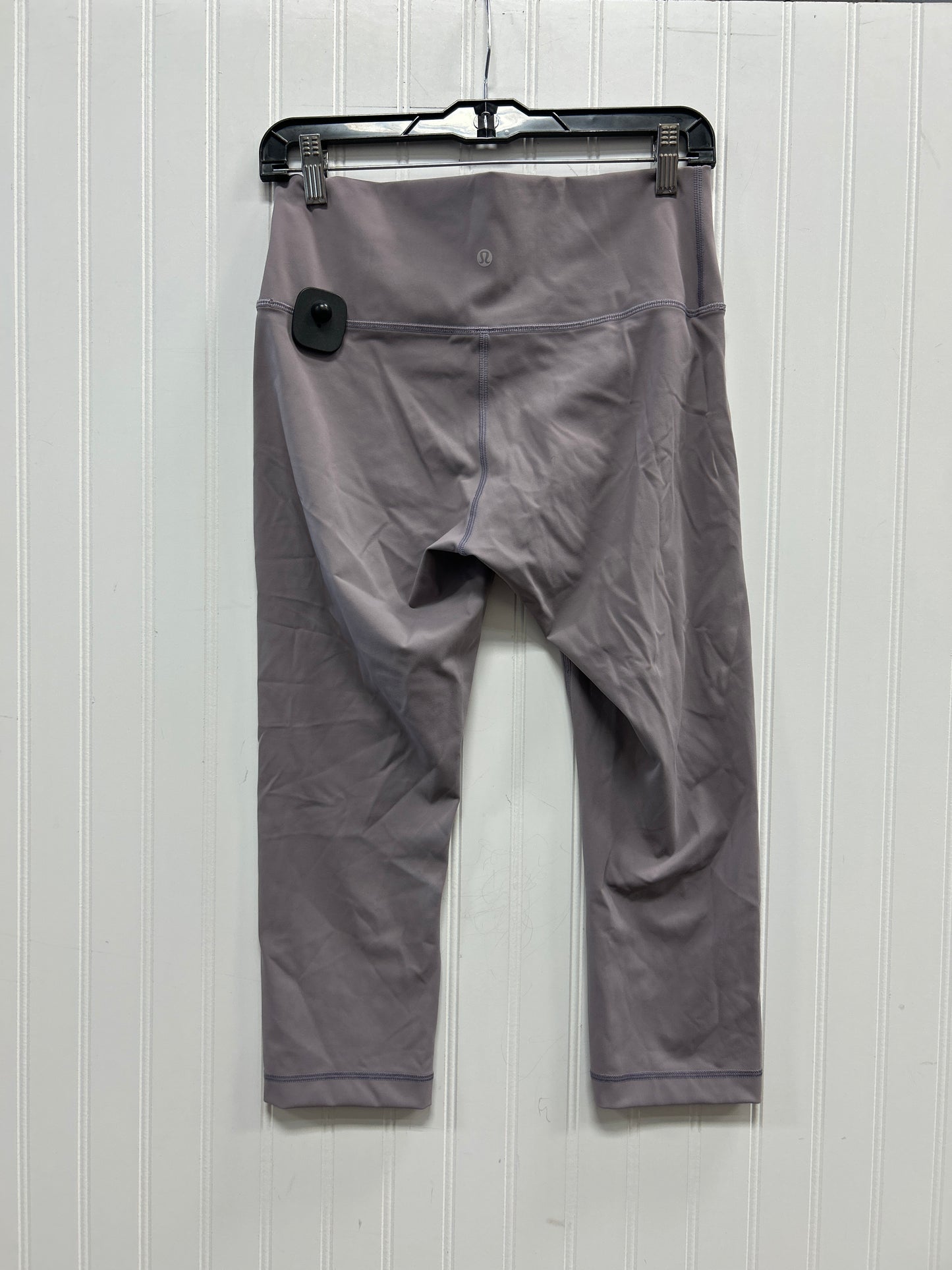 Athletic Leggings By Lululemon In Taupe, Size:10