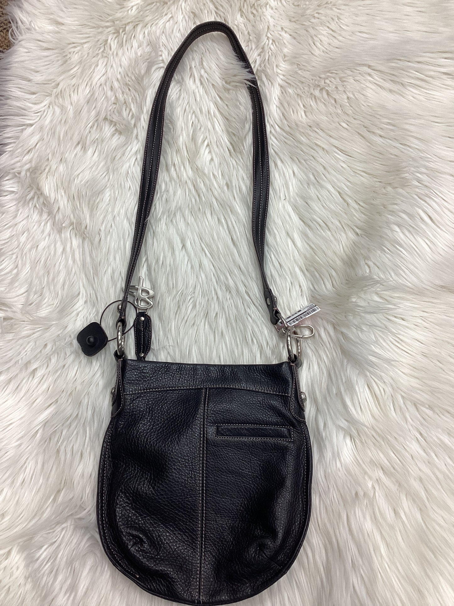 Handbag By Makowsky In Black, Size:Medium