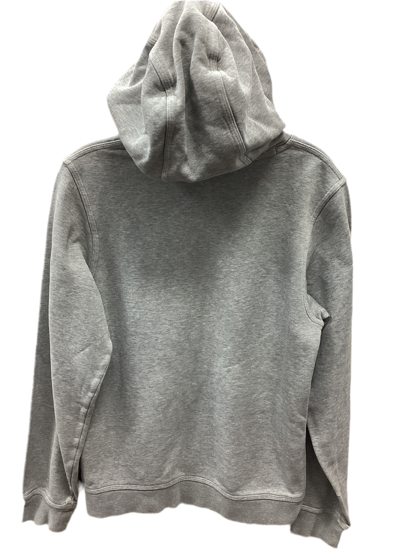 Athletic Sweatshirt Hoodie By Nike Apparel In Grey, Size:S