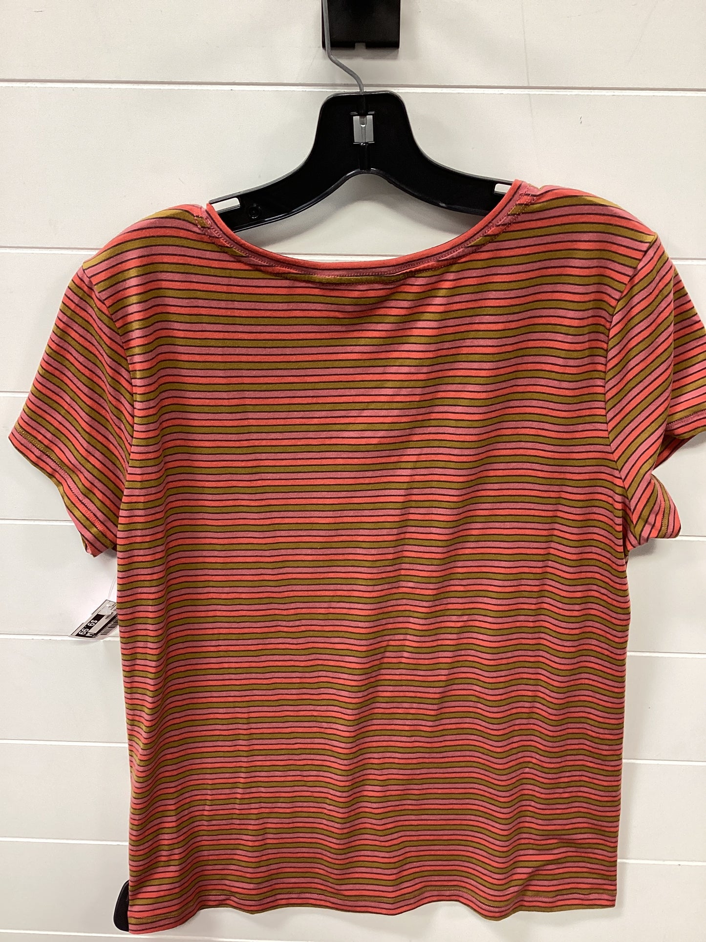Top Ss By Toad & Co In Striped Pattern, Size:L