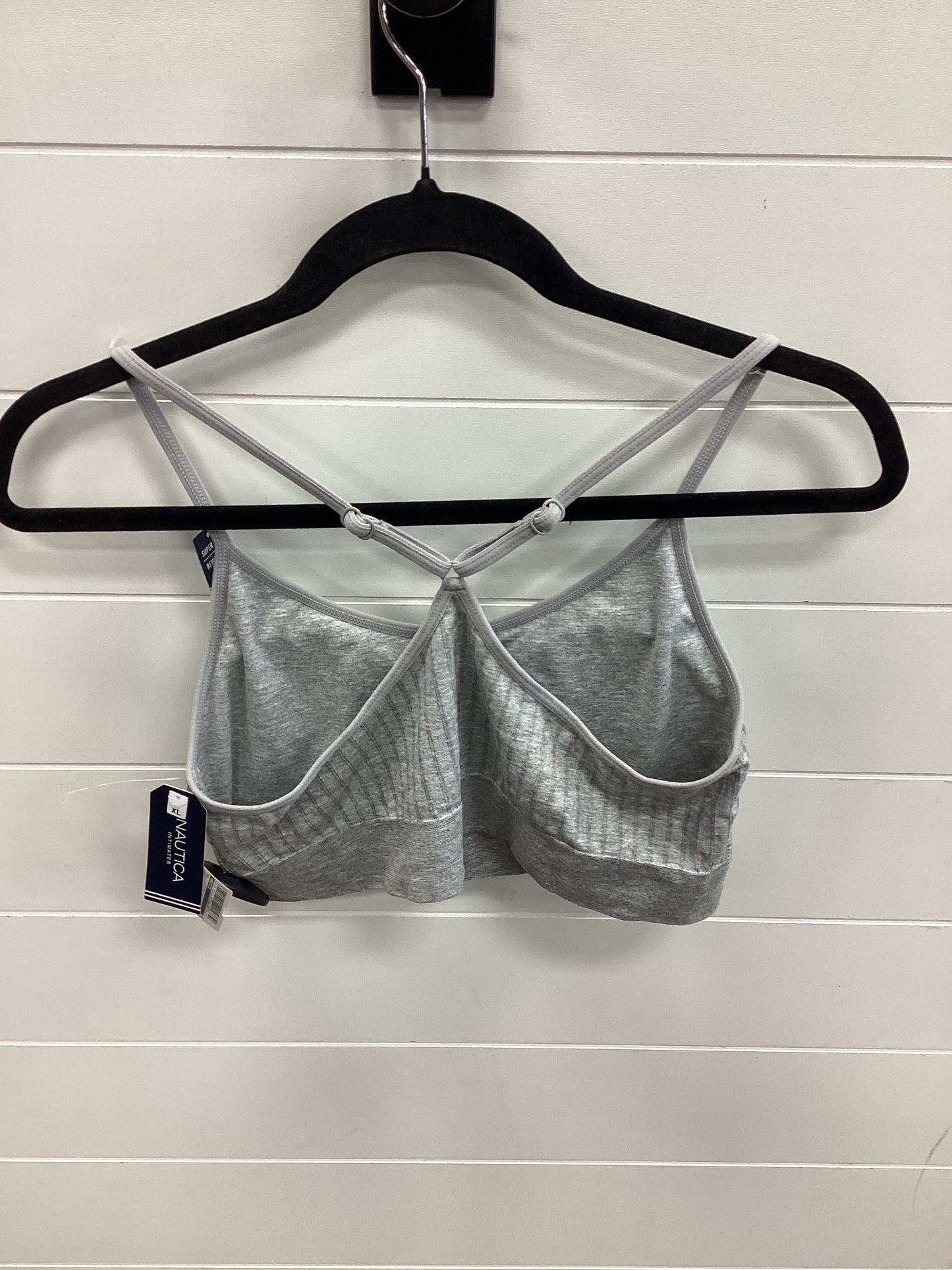 Bra By Nautica In Grey, Size:Xl
