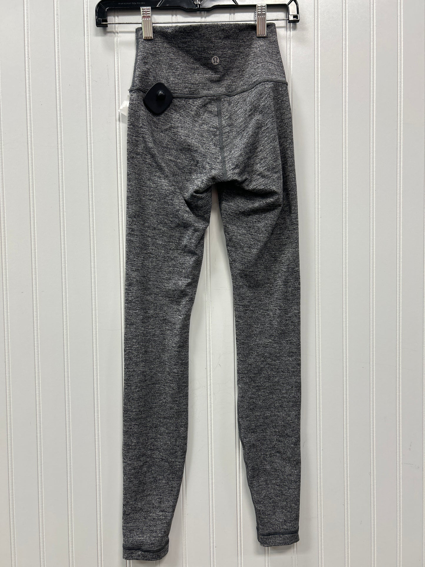 Athletic Leggings By Lululemon In Grey, Size:2