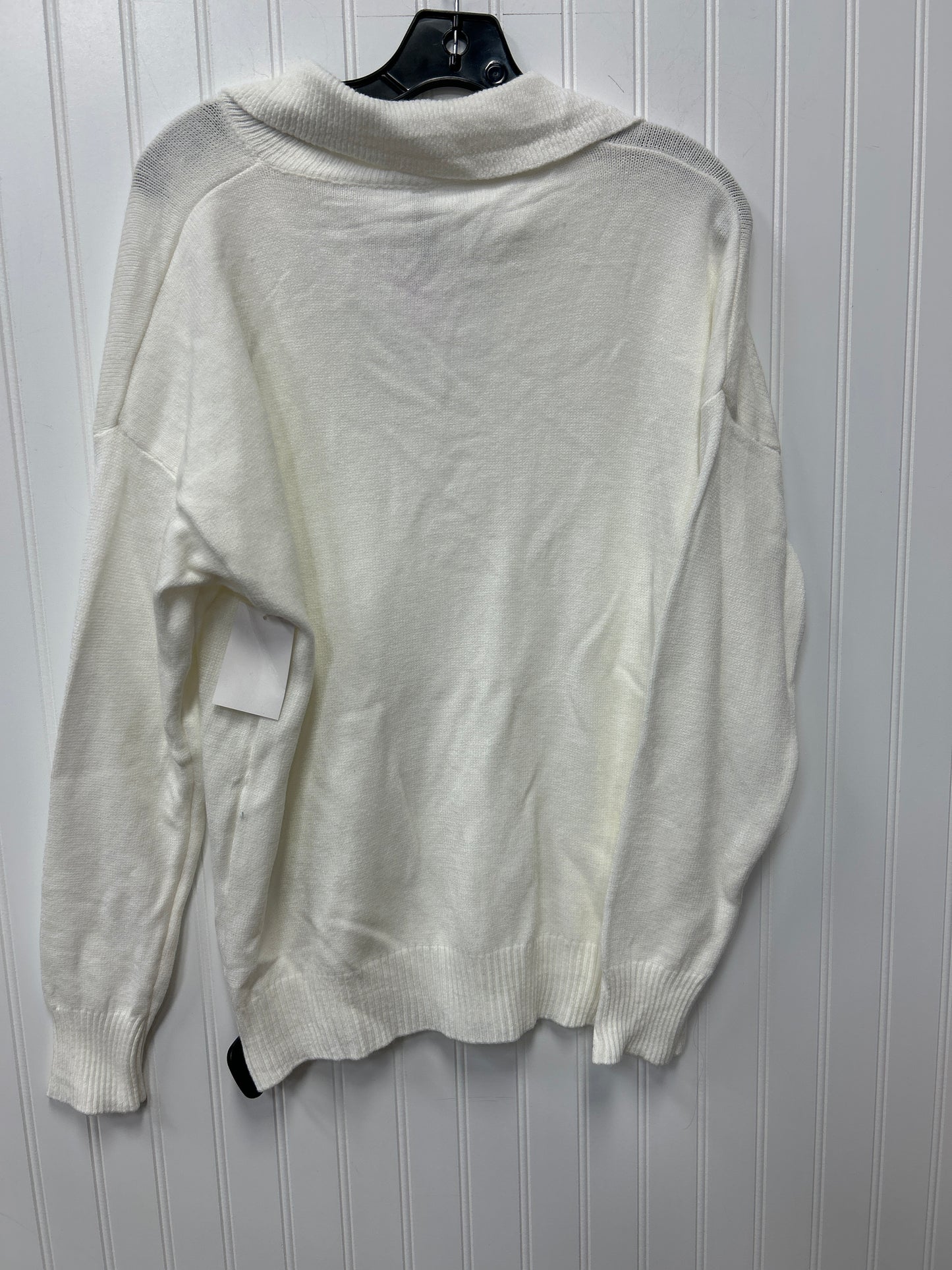Top Ls By Venti6 In White, Size:M NWT