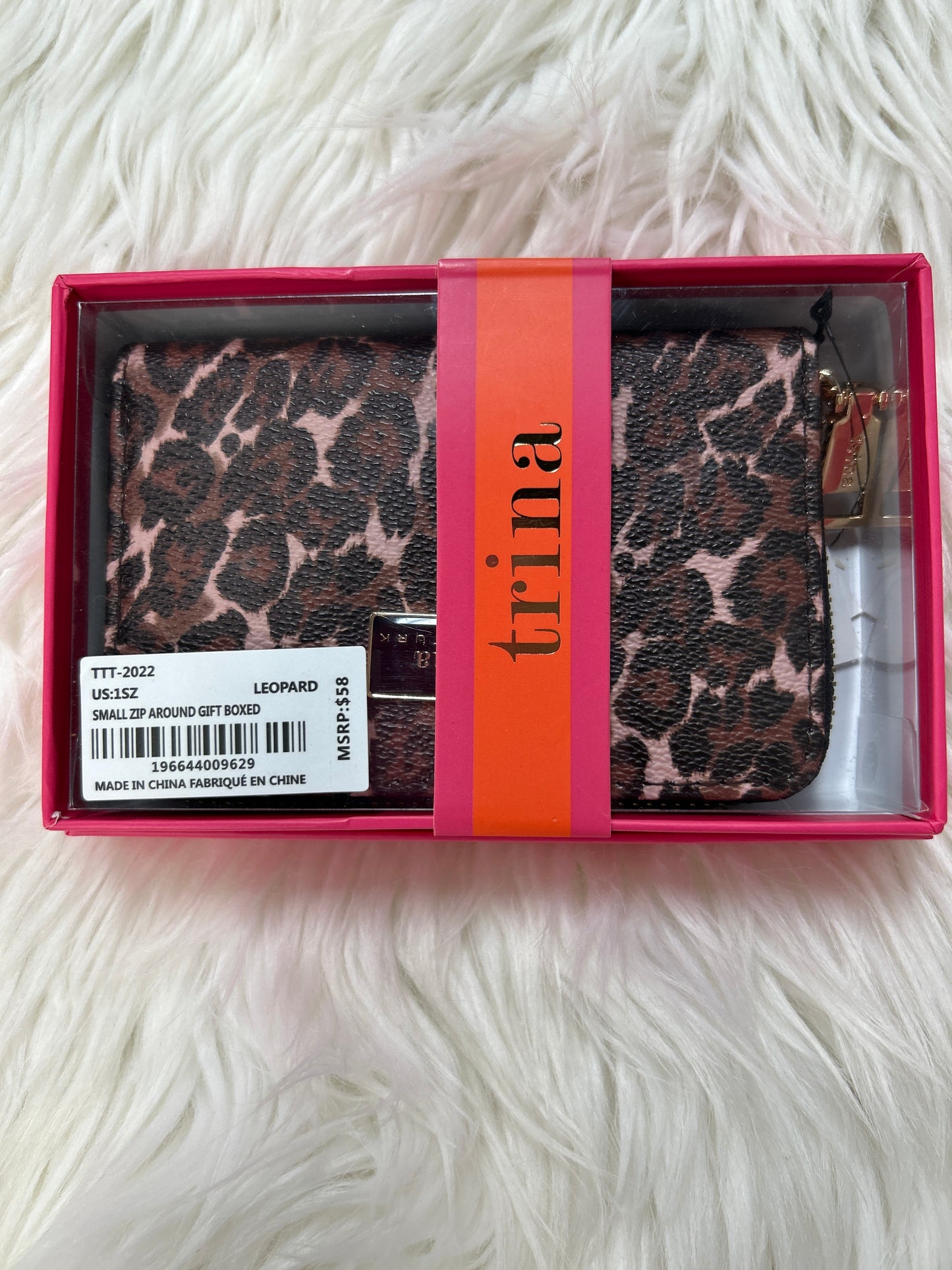 Wallet By Trina By Trina Turk In Animal Print, Size:Medium