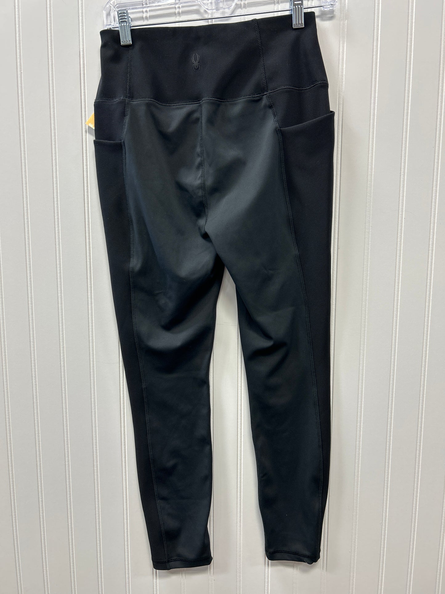 Athletic Leggings By Spyder In Black, Size:S