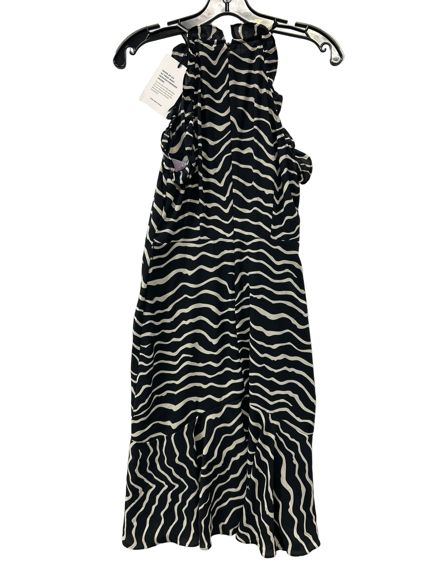 Dress Casual Midi By Who What Wear In Black, Size:S