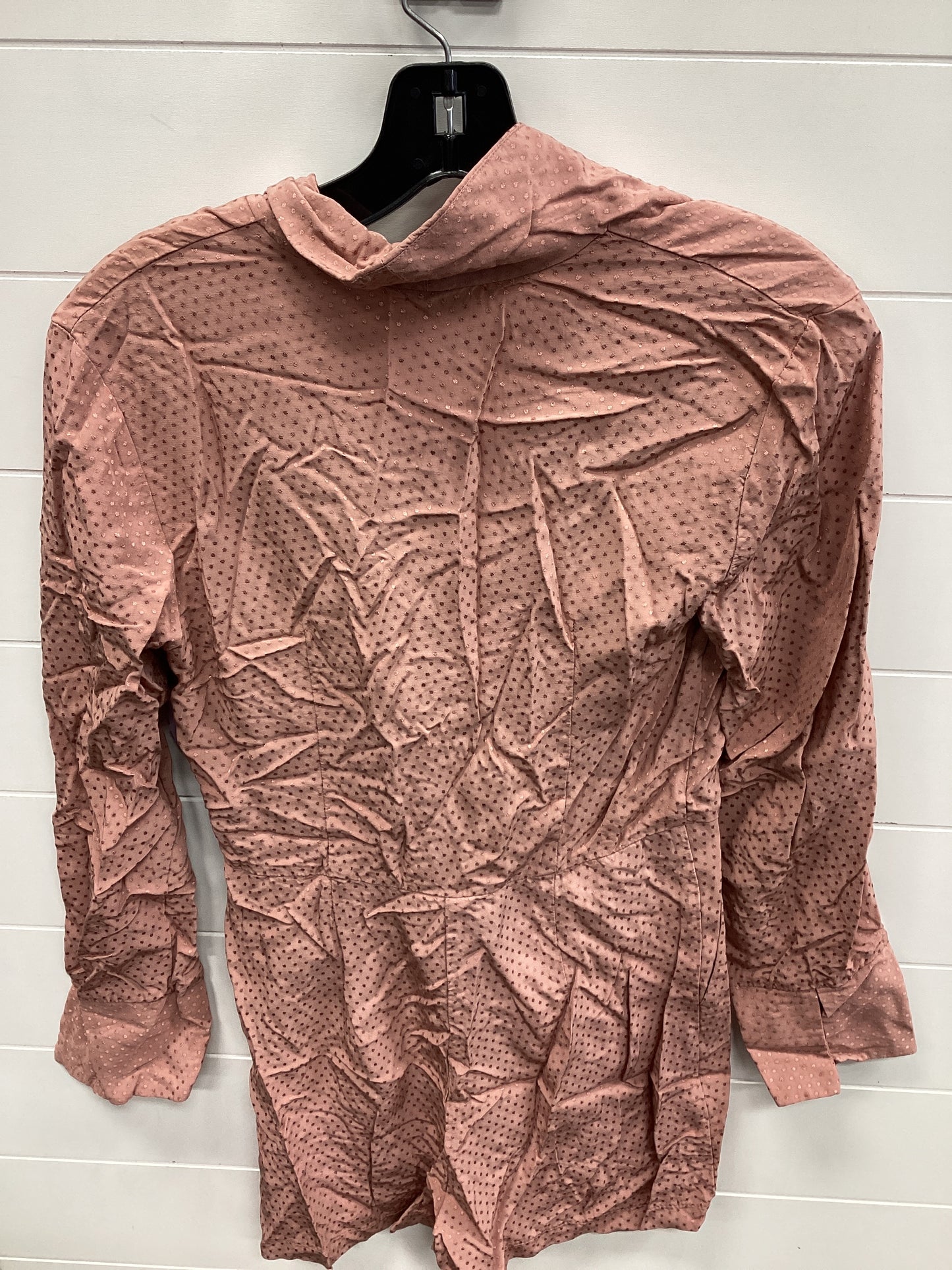 Romper By Topshop In Pink, Size:4