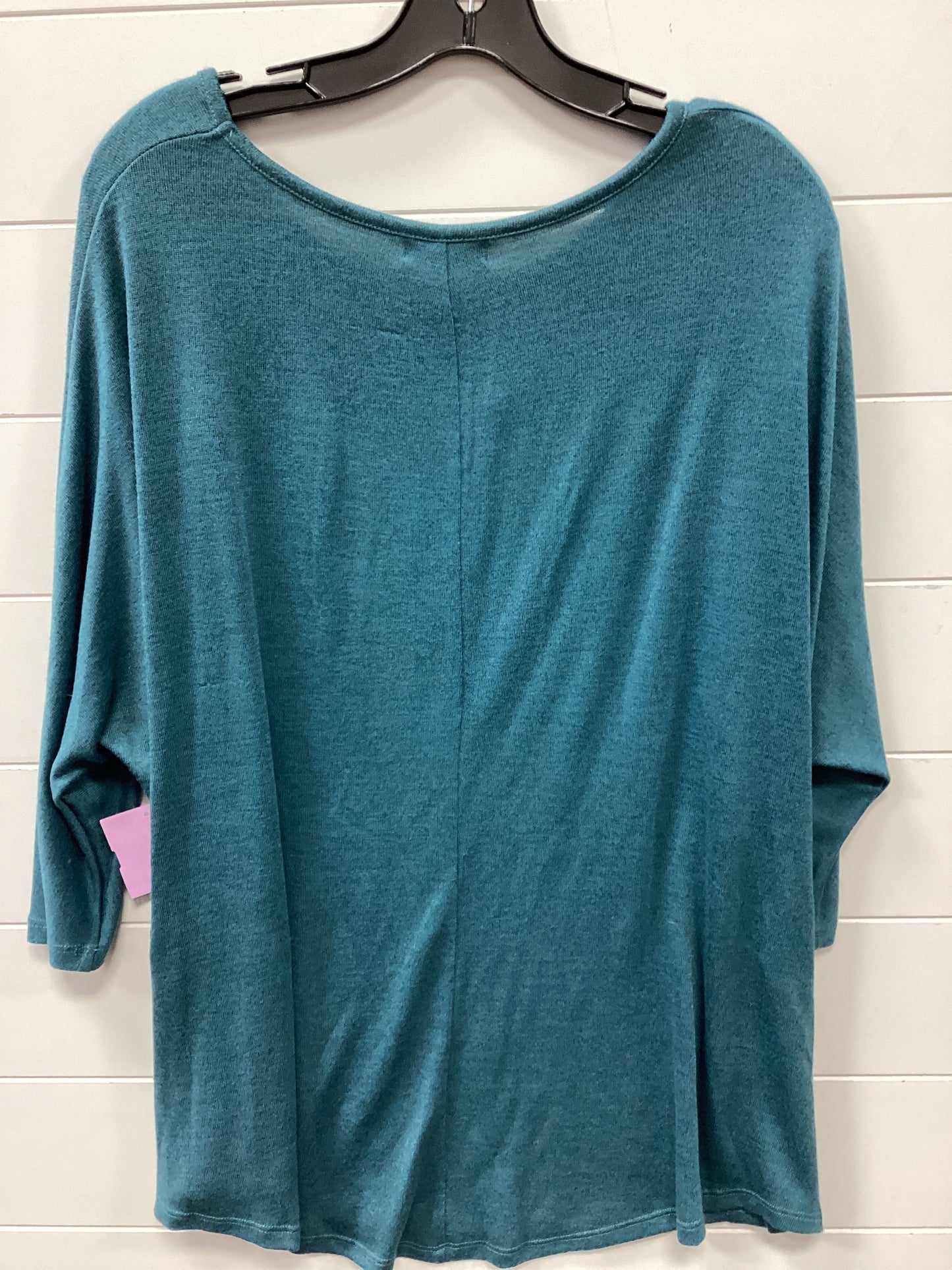 Top Ls By Verve Ami In Teal, Size:1X