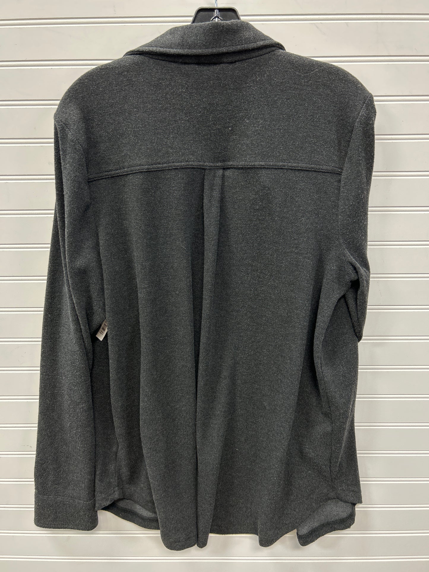 Jacket Shirt By Thread And Supply In Grey, Size:L