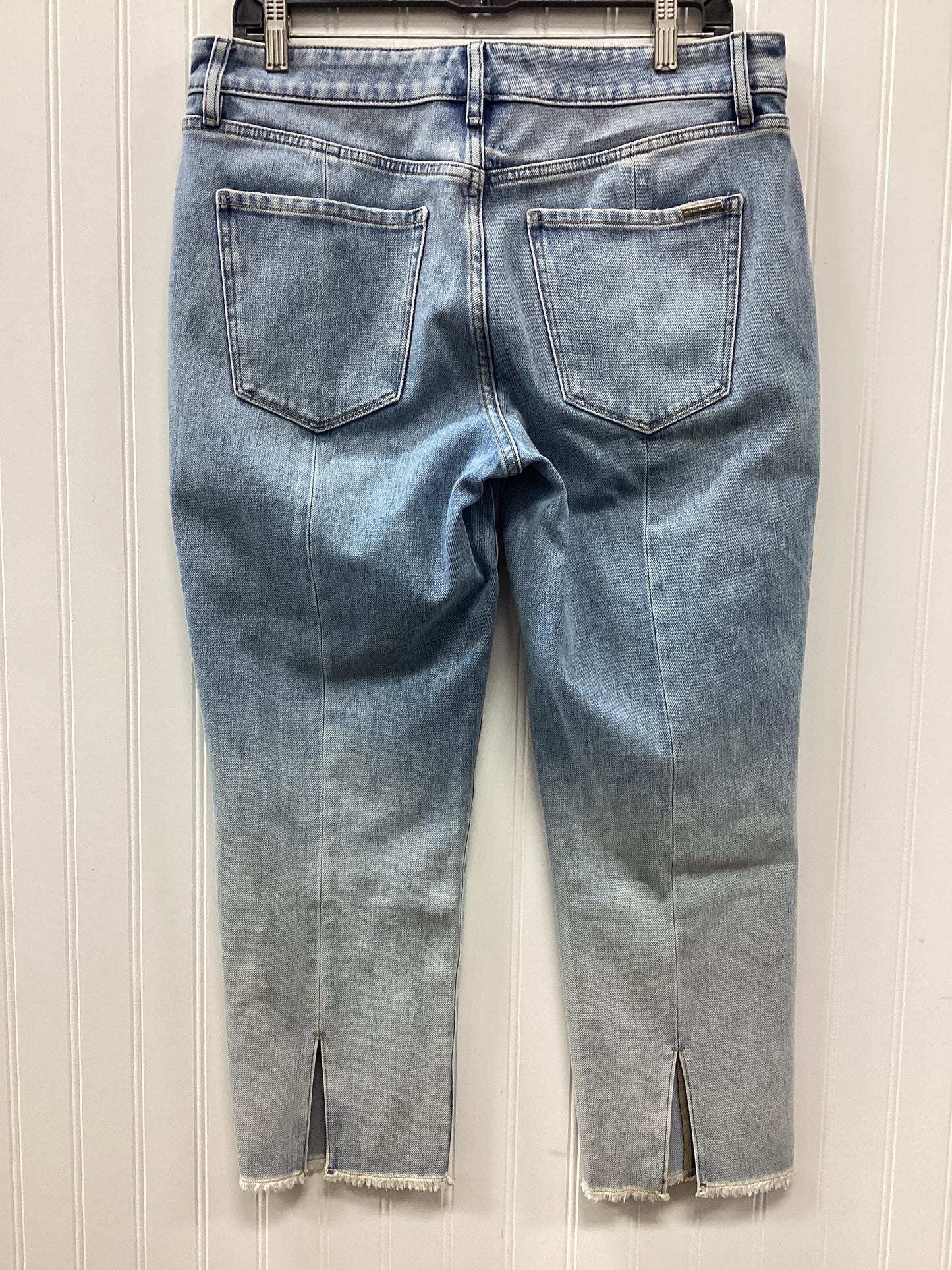 Jeans Cropped By White House Black Market In Blue Denim, Size:10P