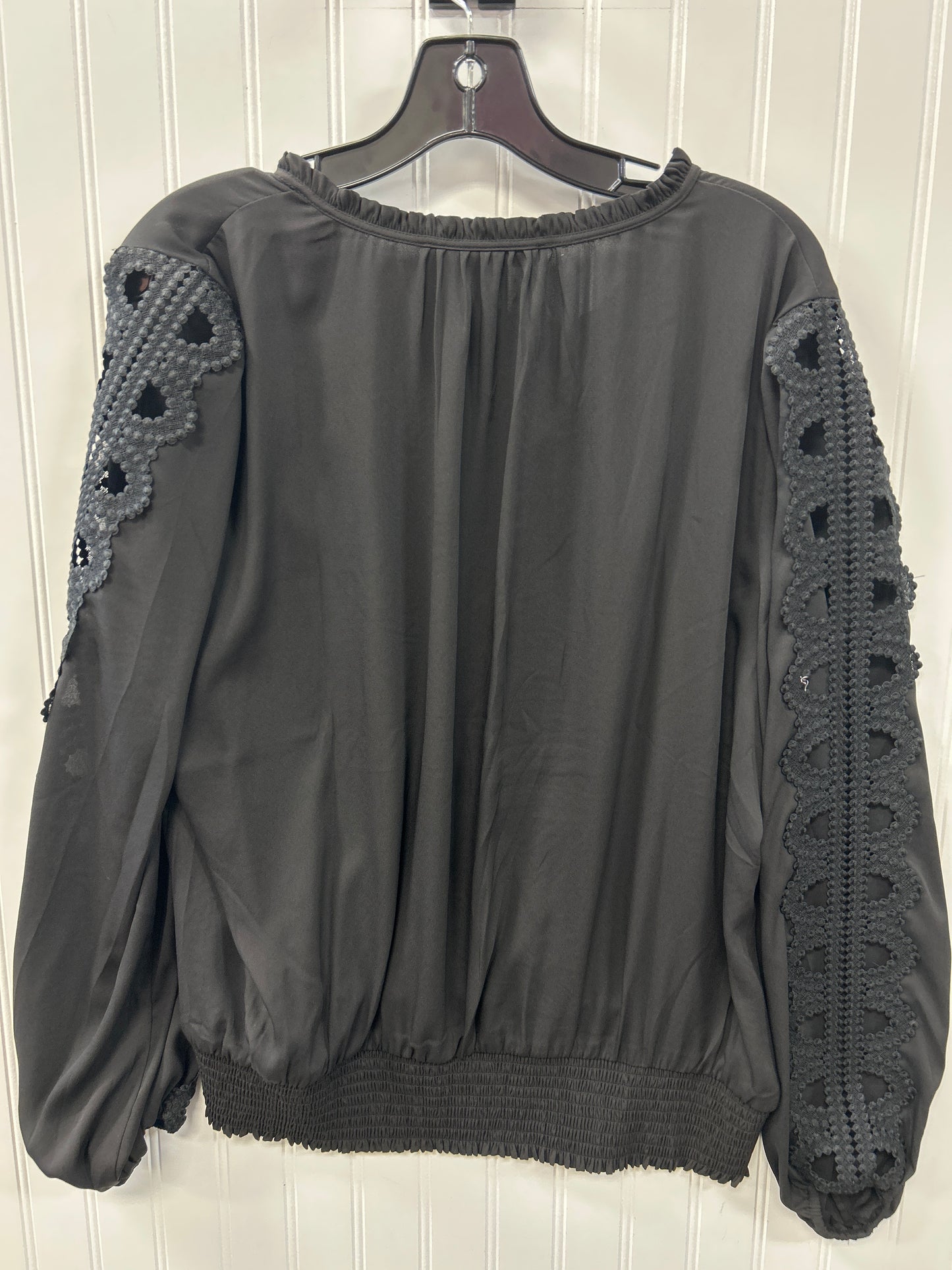 Top Ls By White House Black Market In Black, Size:Xl