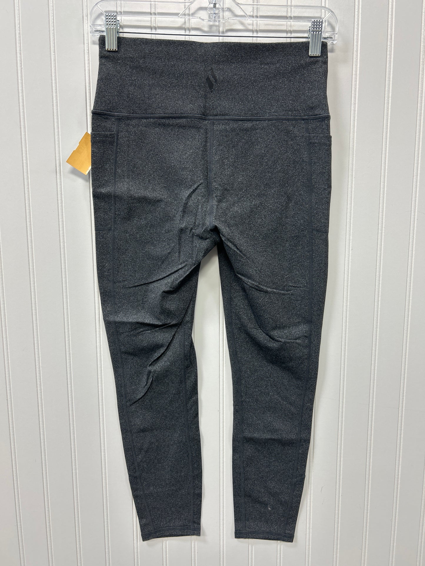 Athletic Leggings By Skechers In Grey, Size:M