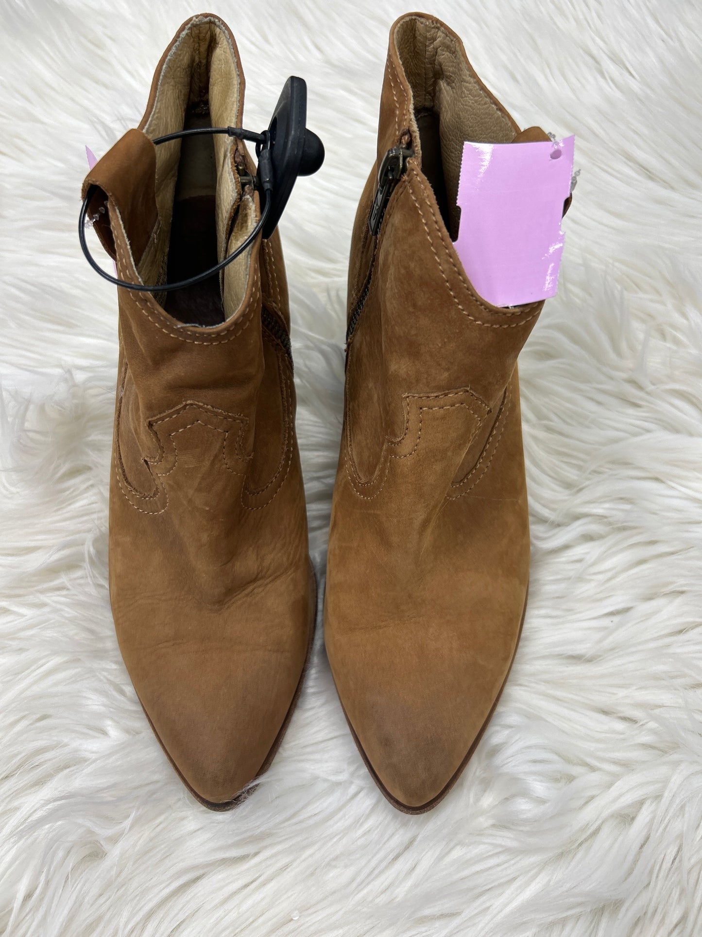 Boots Designer By Frye In Brown, Size:8.5