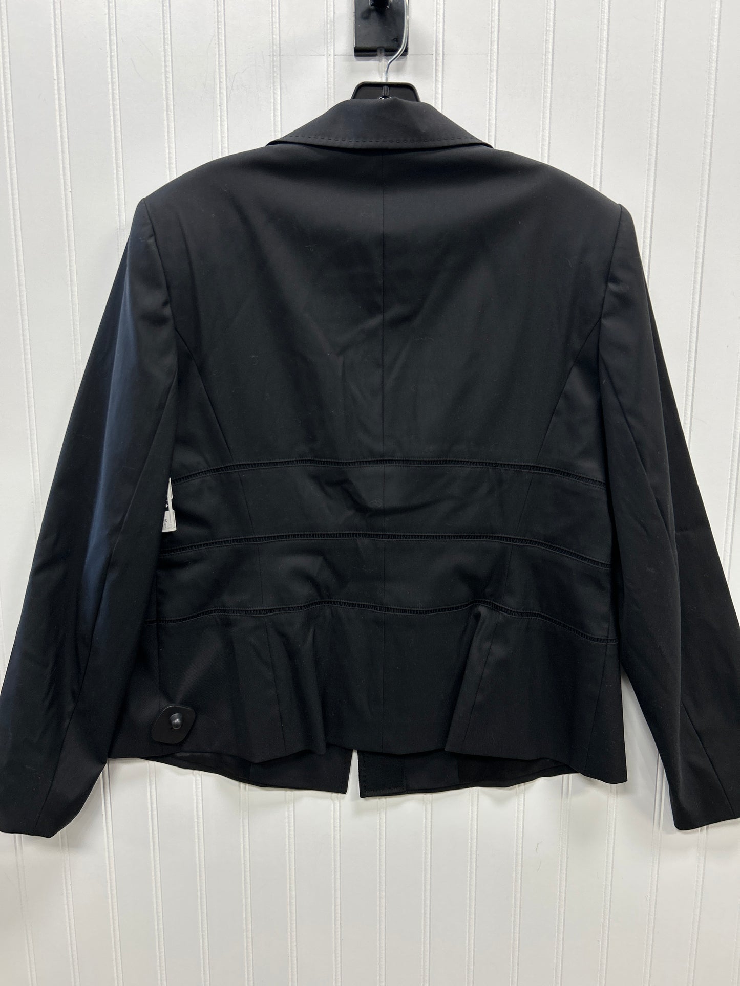 Blazer Designer By Escada In Black, Size:14