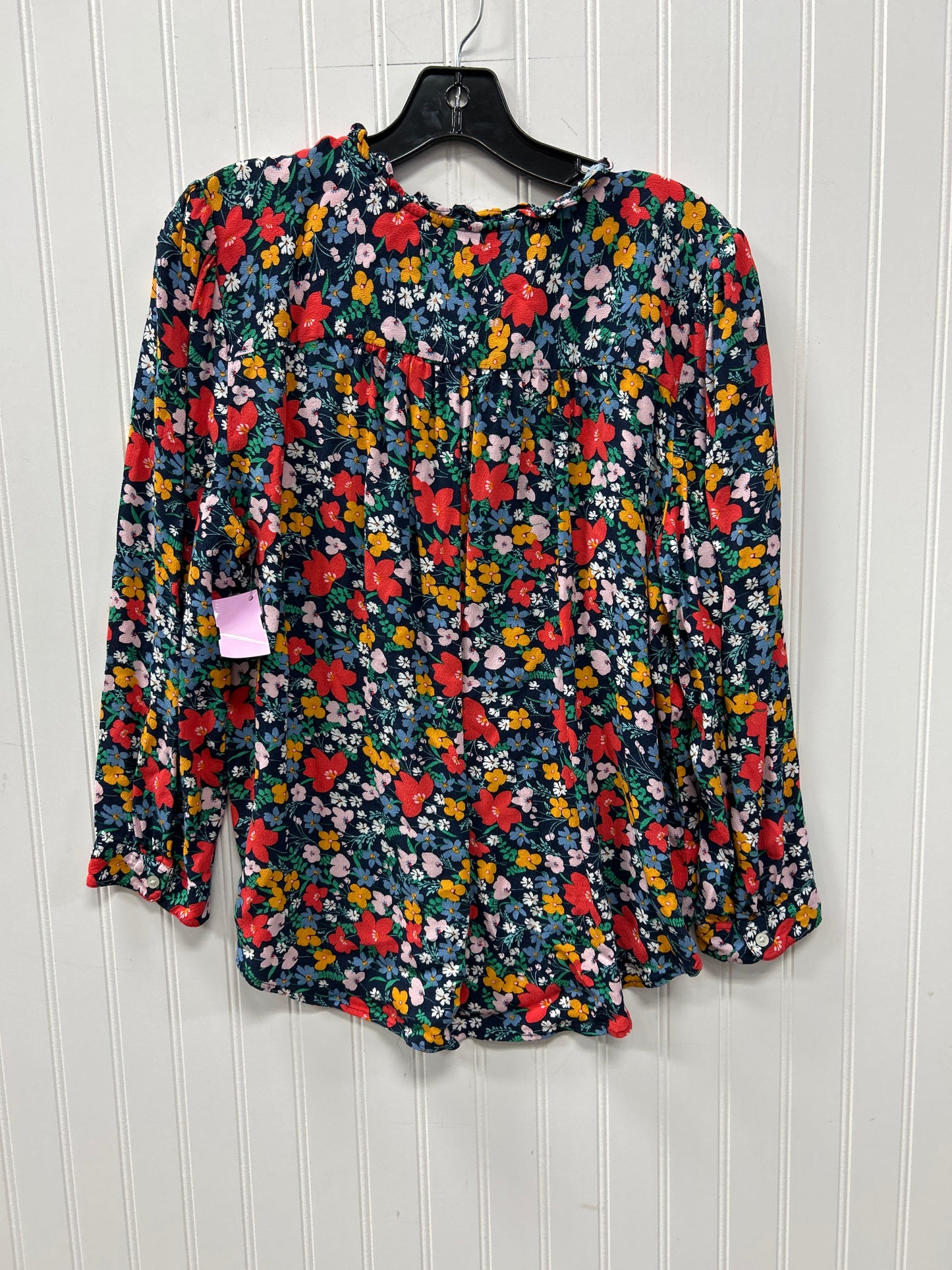 Top Ls By Loft In Navy, Size:L