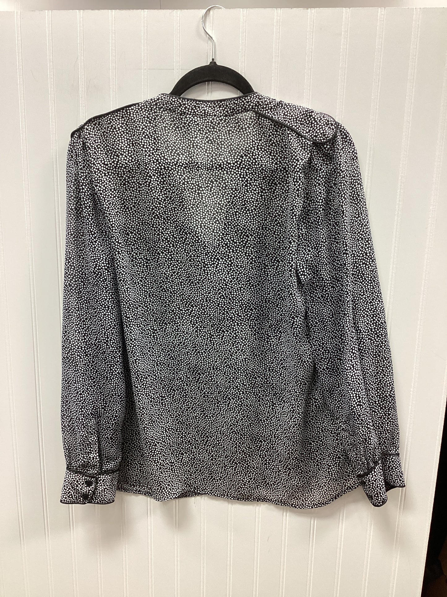 Top Ls By Cynthia Rowley In Black & White, Size:M