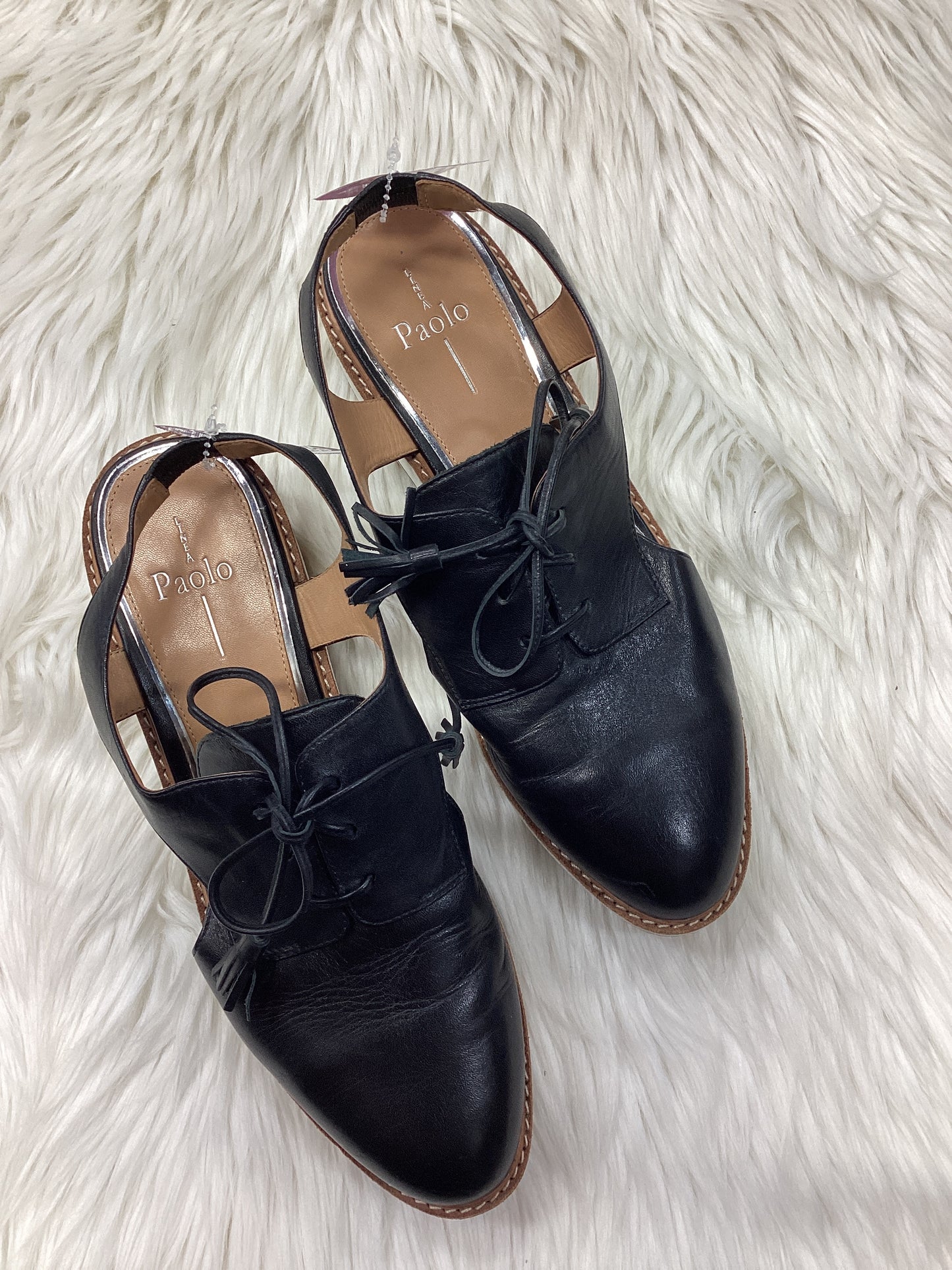 Shoes Flats By Linea Paolo In Black, Size:10