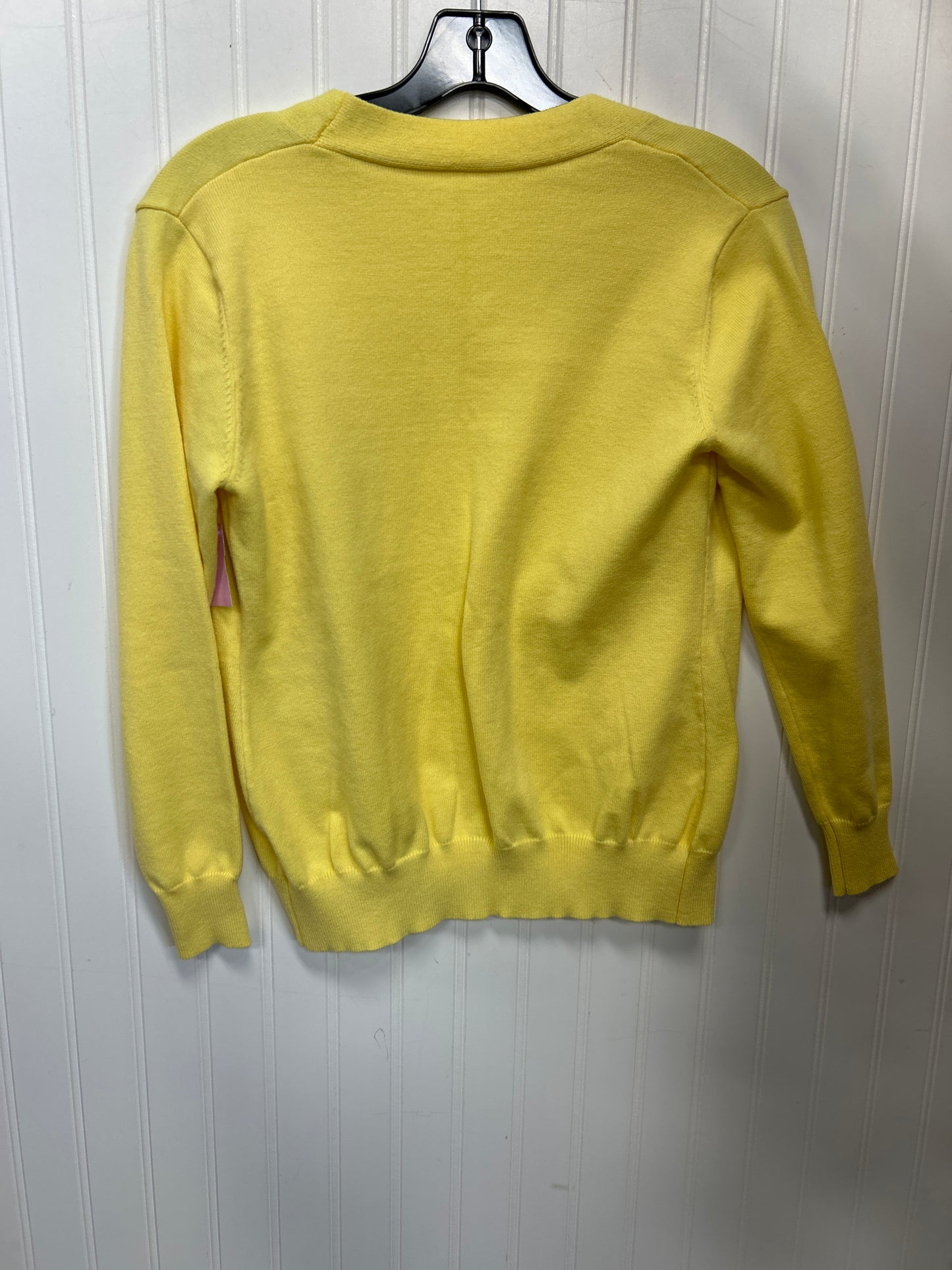Cardigan By Clothes Mentor In Yellow, Size:M