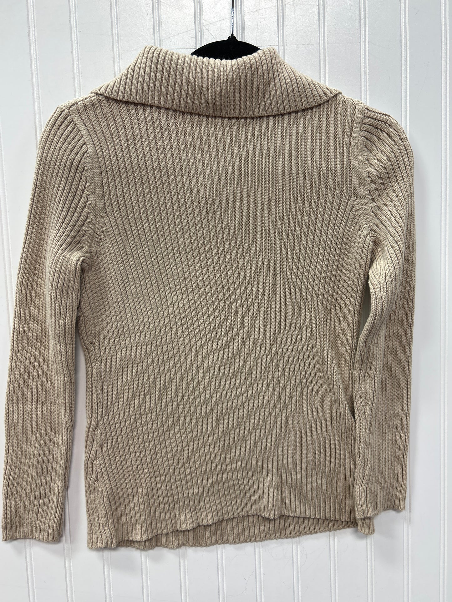 Sweater By Liz Claiborne In Floral Print, Size:Sp