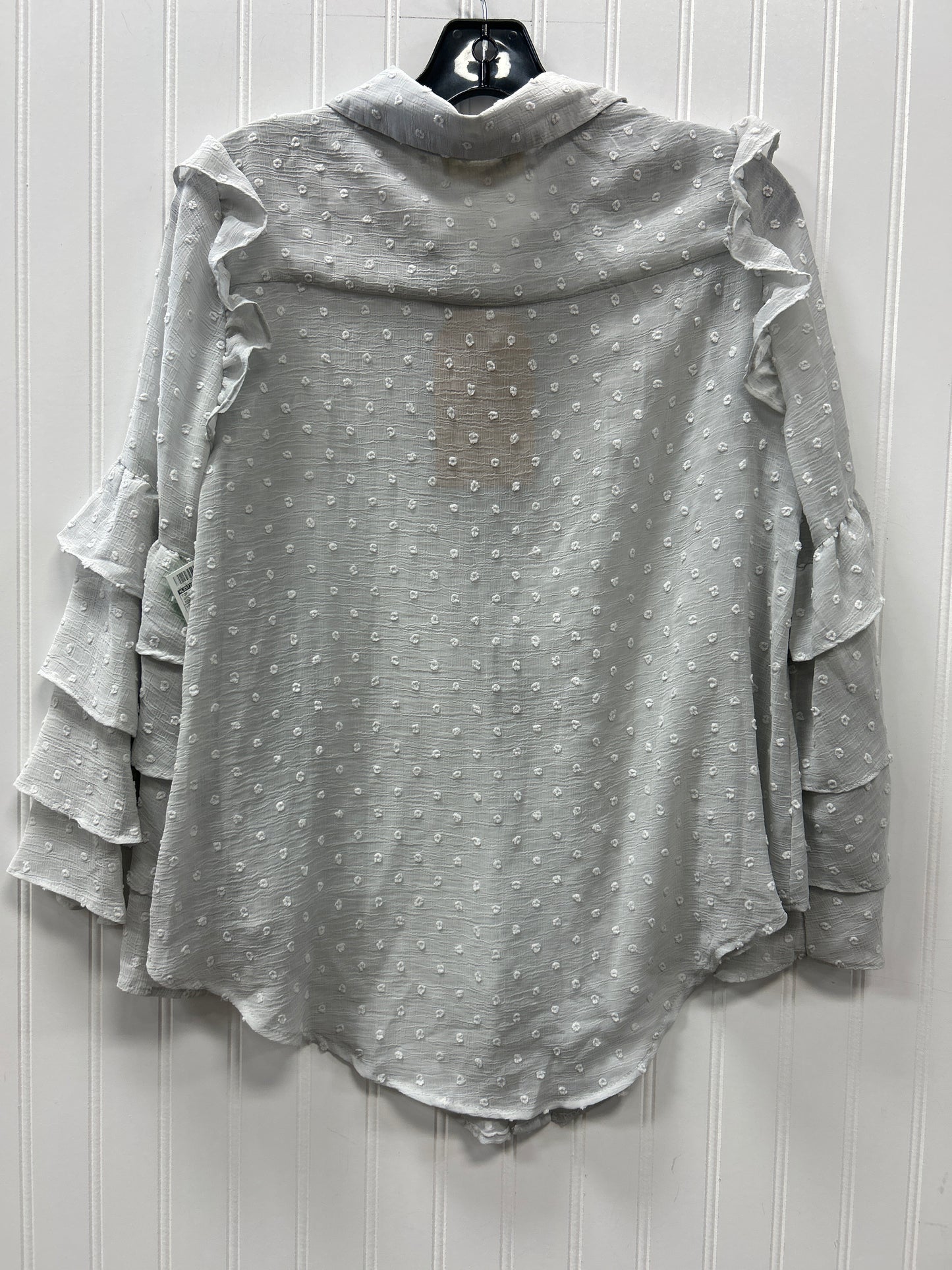 Top Ls By Listicle In Grey, Size:L NWT