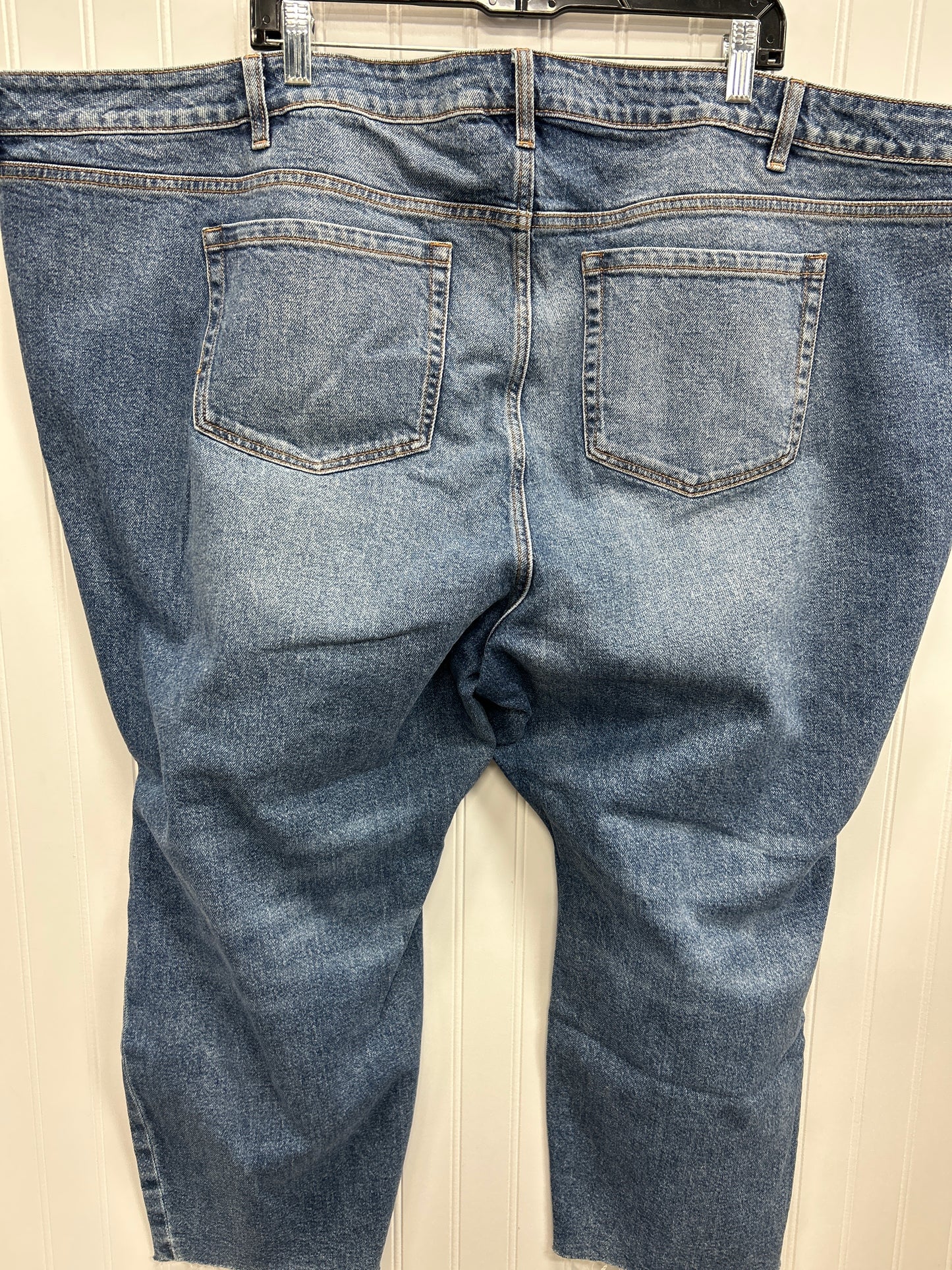 Jeans Boyfriend By Torrid In Blue Denim, Size:28