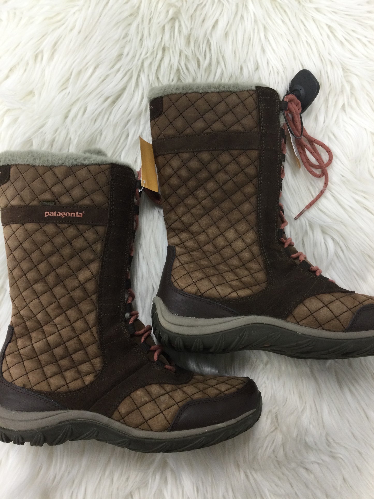 Boots Snow By Patagonia In Brown, Size:9