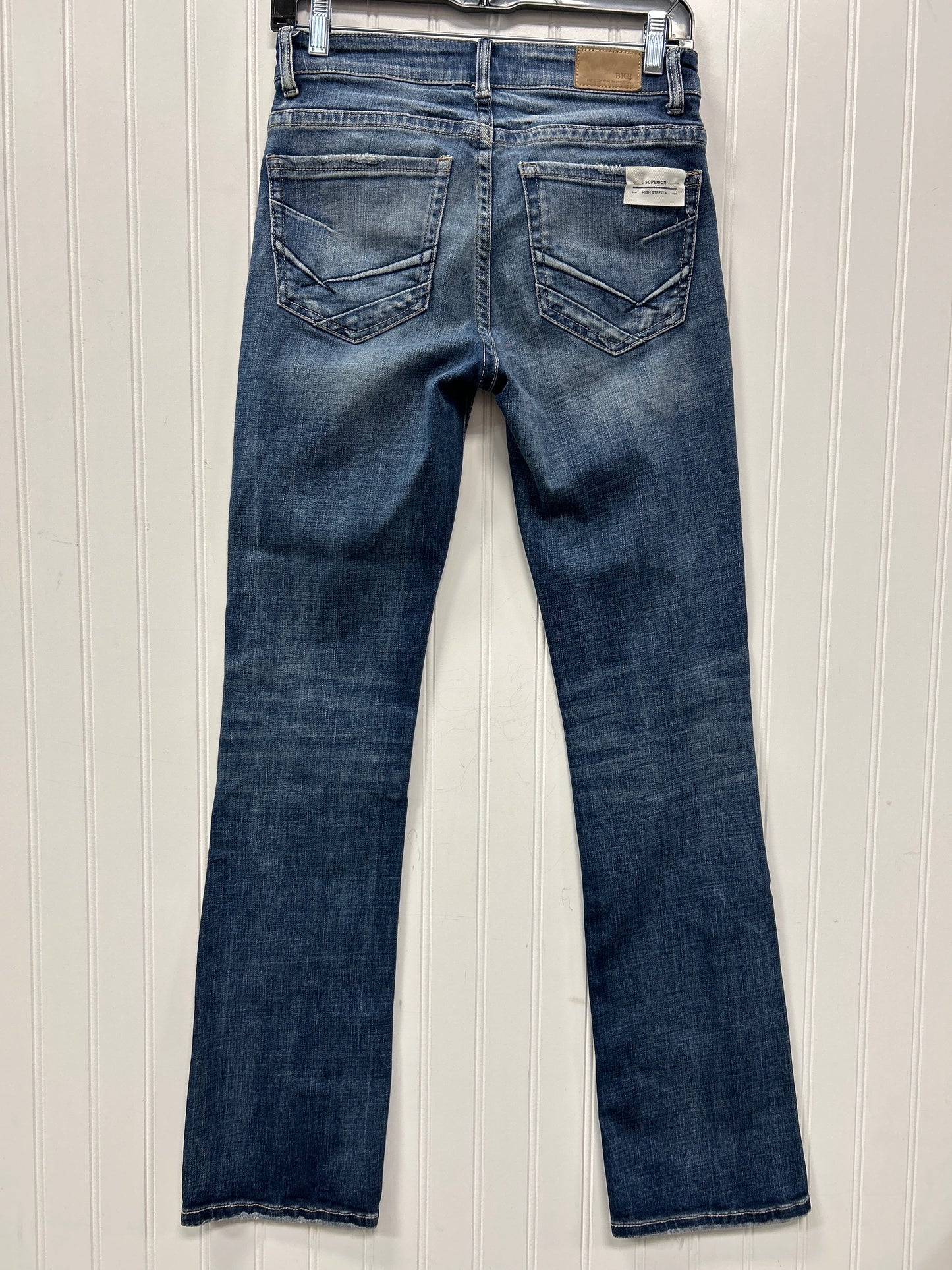 Jeans Boot Cut By Bke In Blue Denim, Size:2