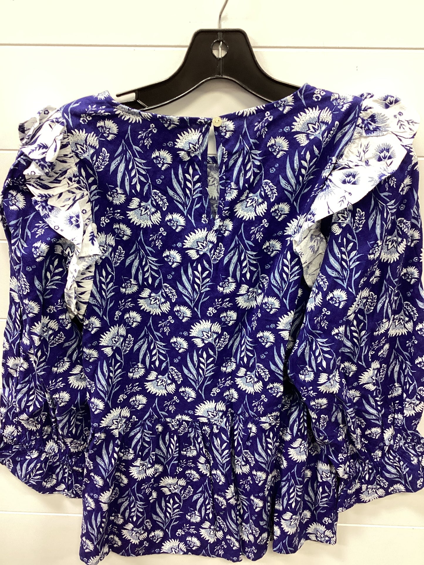 Top Ls By Universal Thread In Blue, Size:S
