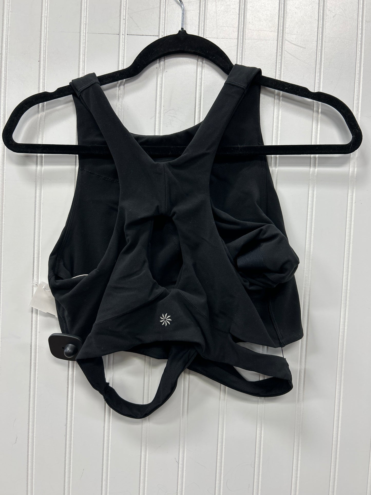 Athletic Tank Top By Athleta In Black, Size:L