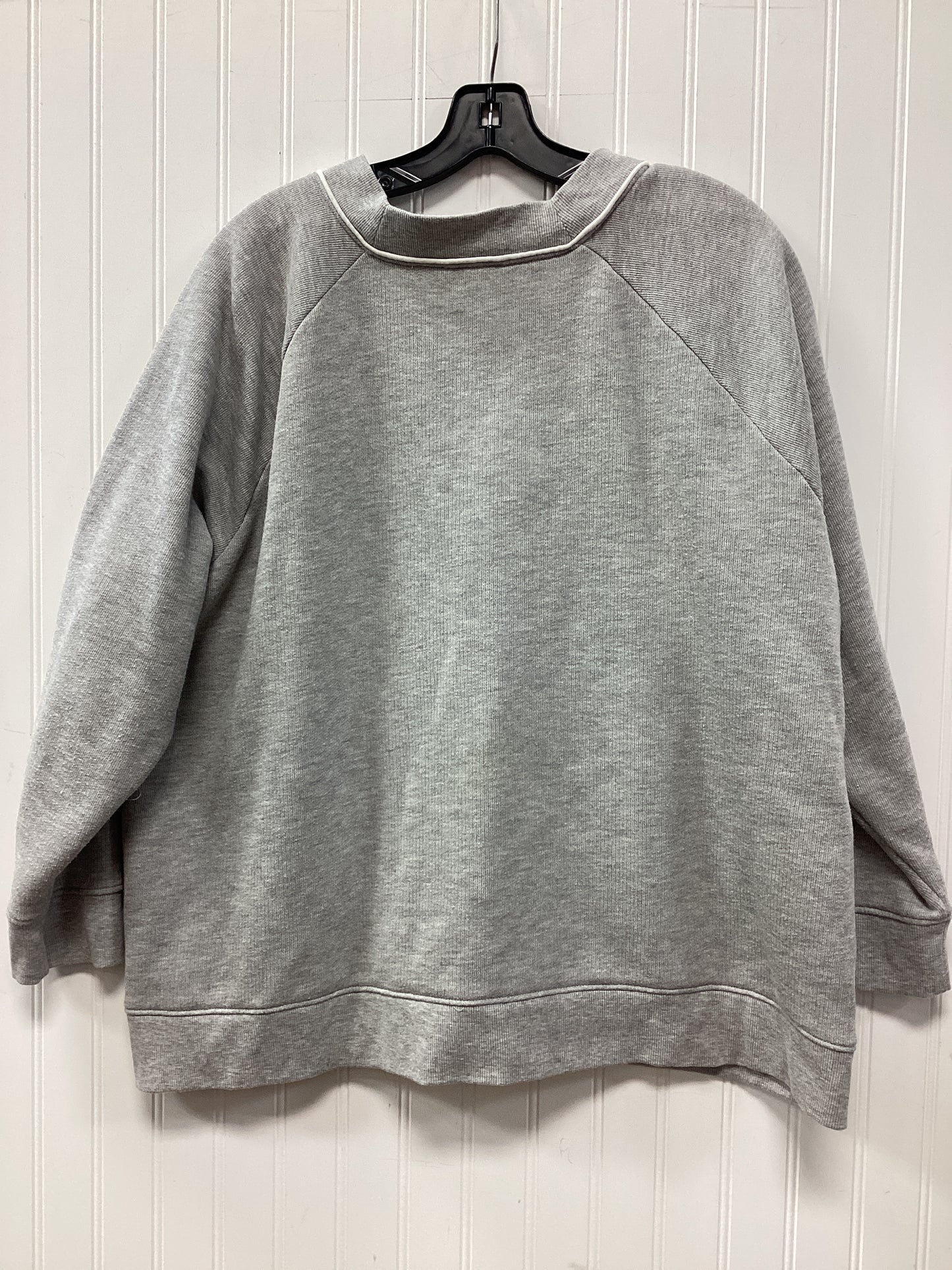 Sweater Cardigan By Maurices In Grey, Size:2X
