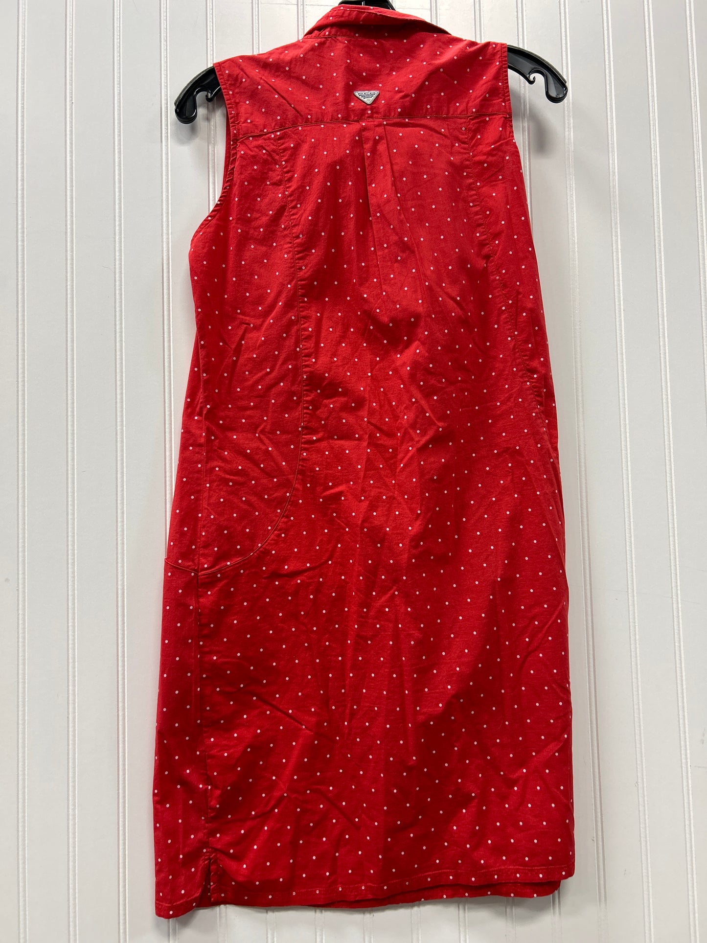 Dress Casual Midi By Columbia In Red, Size:M