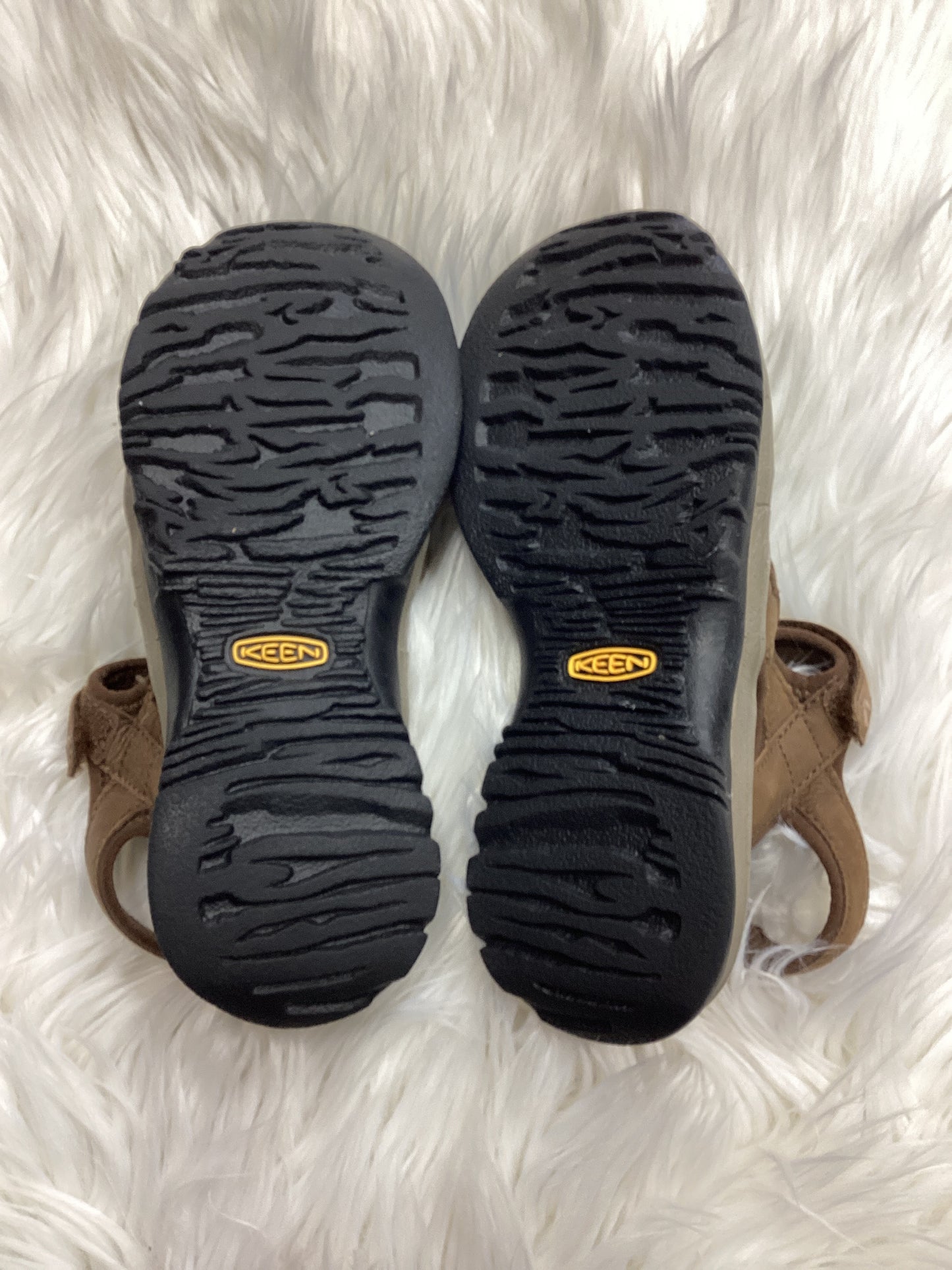 Sandals Flats By Keen In Brown, Size:7.5