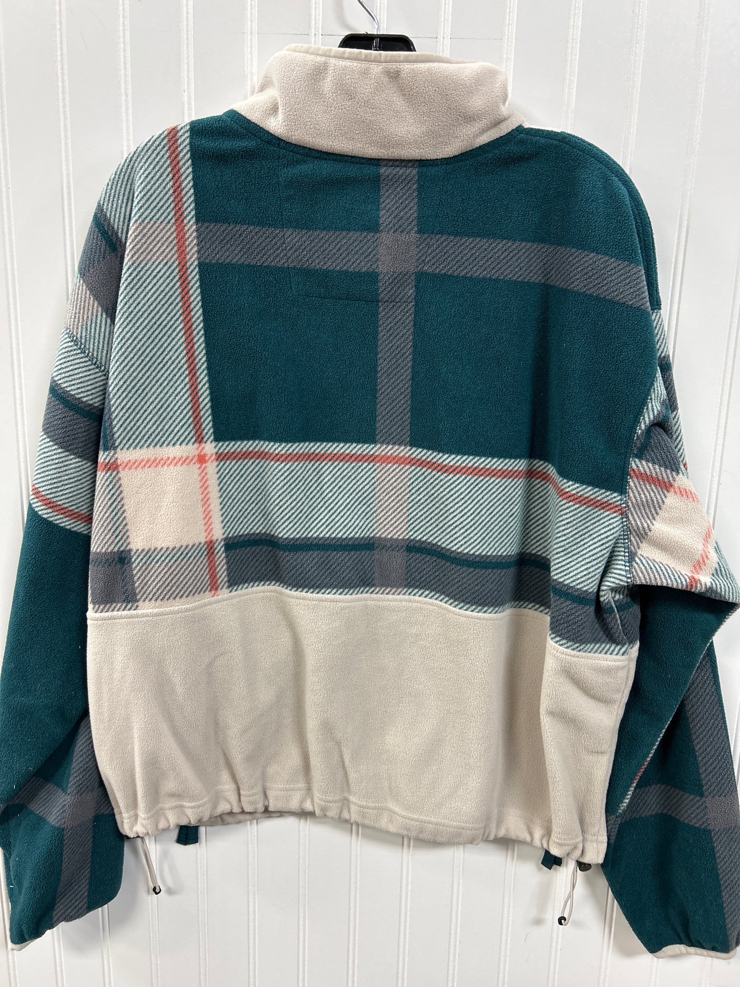 Athletic Fleece By Columbia In Plaid Pattern, Size:Xl