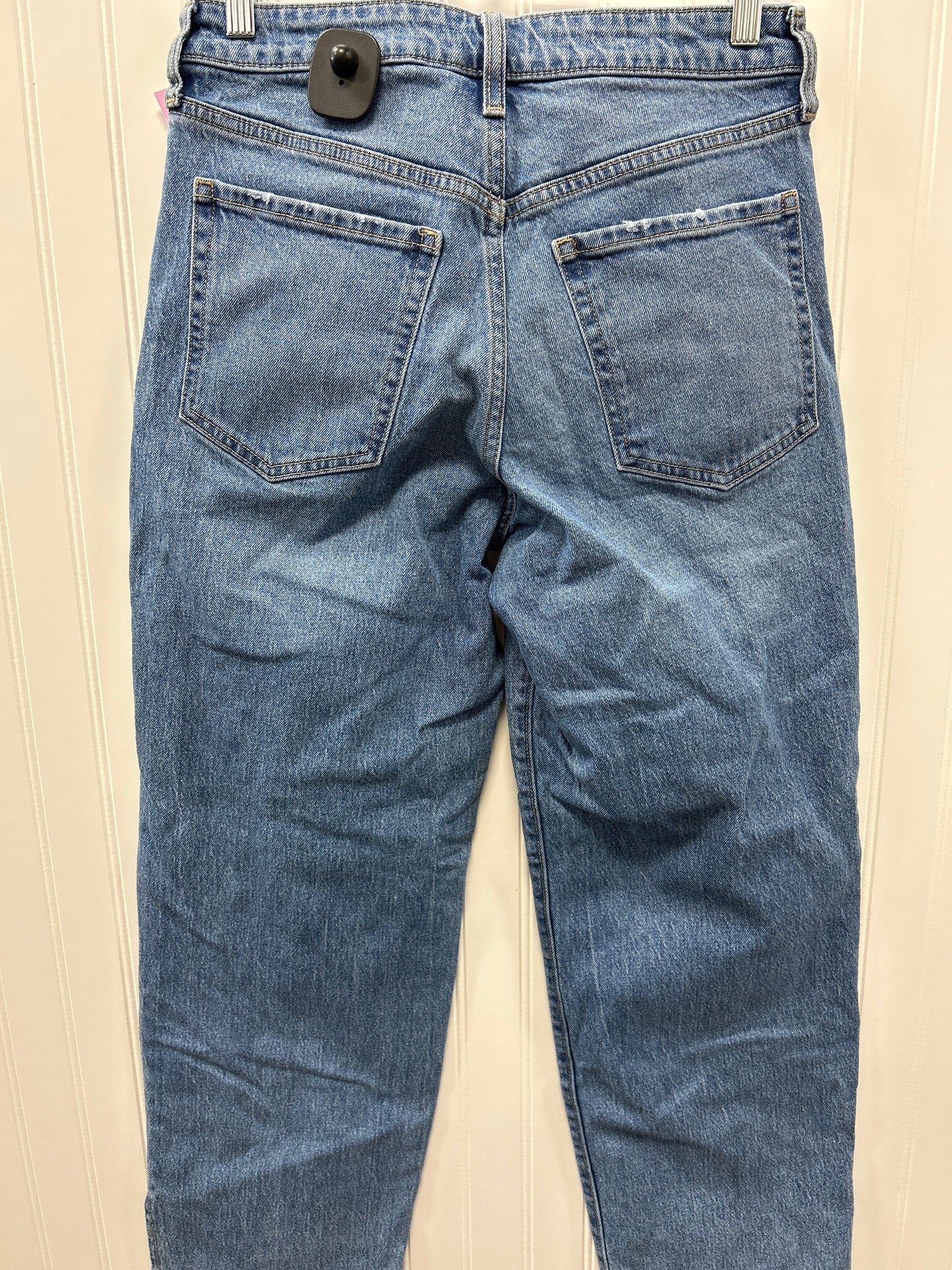 Jeans Straight By Old Navy In Blue Denim, Size:6