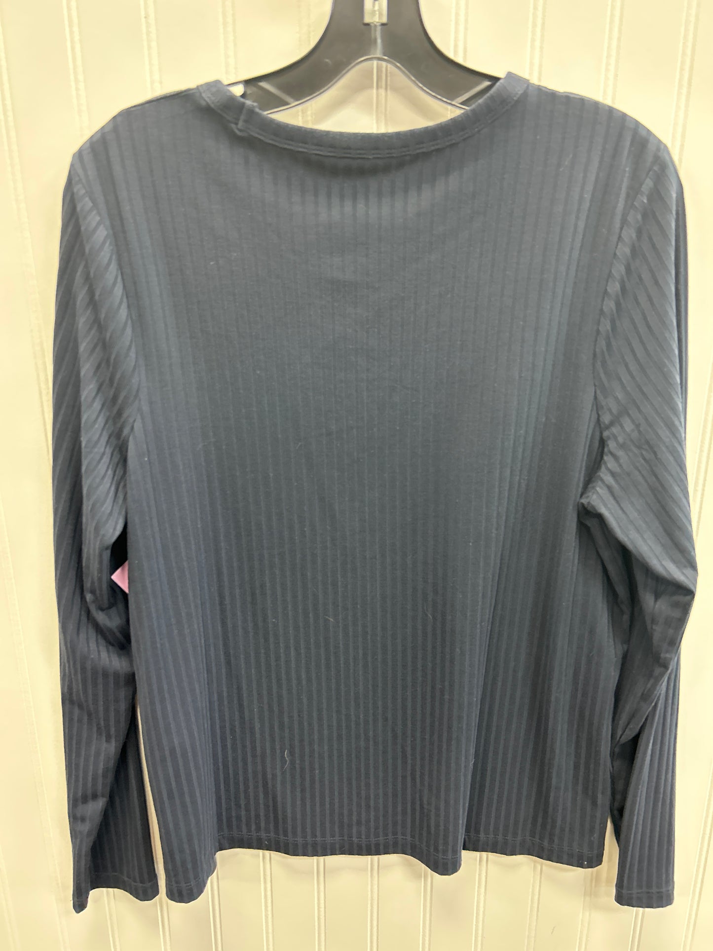 Top Ls By Banana Republic In Navy, Size:Xl