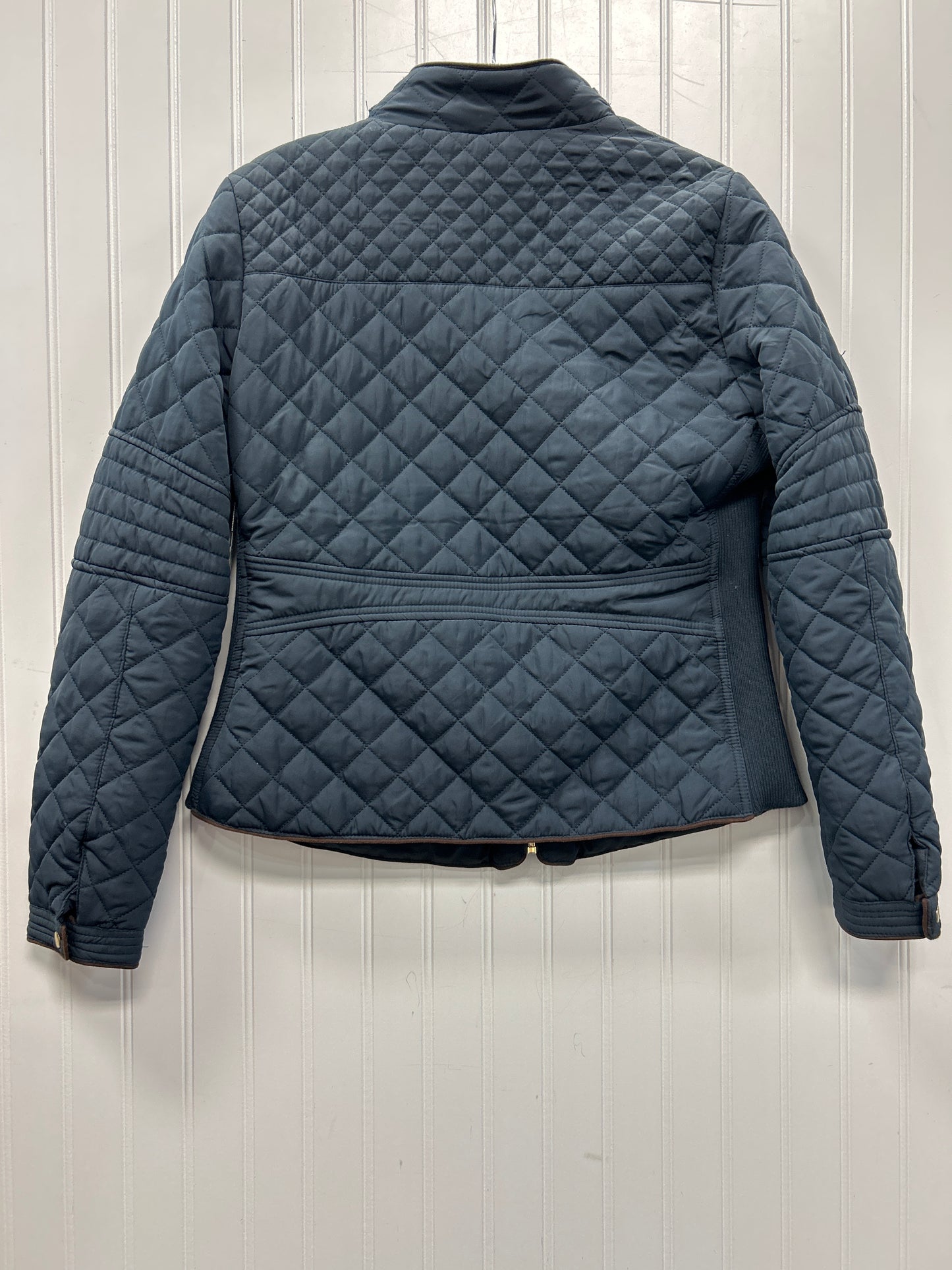 Jacket Puffer & Quilted By Love Tree In Navy, Size:L