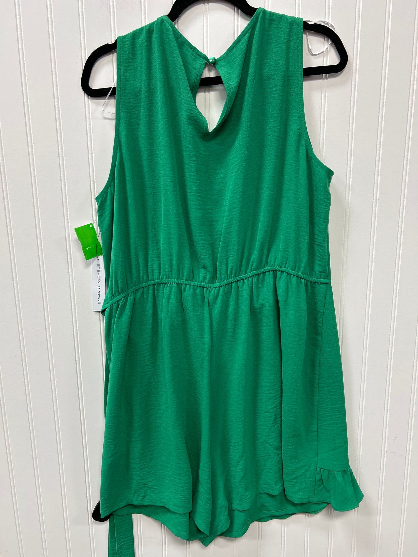 Dress Casual Midi By Emma And Michele In Green, Size:Xl